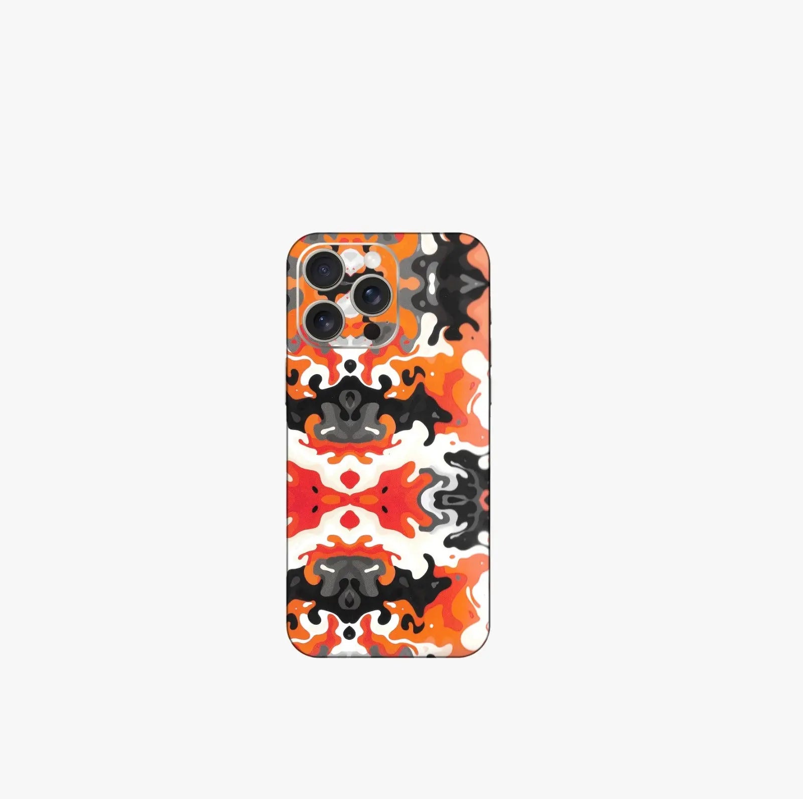 3D Kaleido Burn Phone Skin – Premium Matte 3D Abstract Skin CLADURE