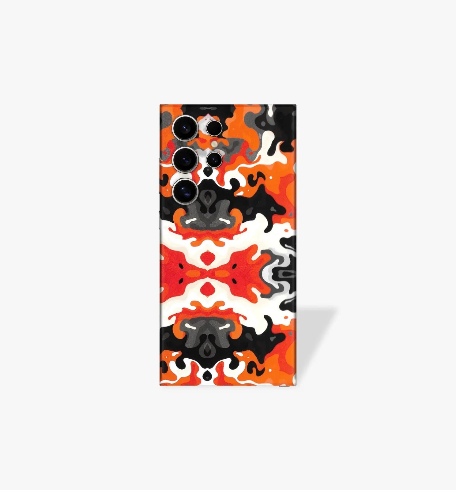 3D Kaleido Burn Phone Skin – Premium Matte 3D Abstract Skin CLADURE