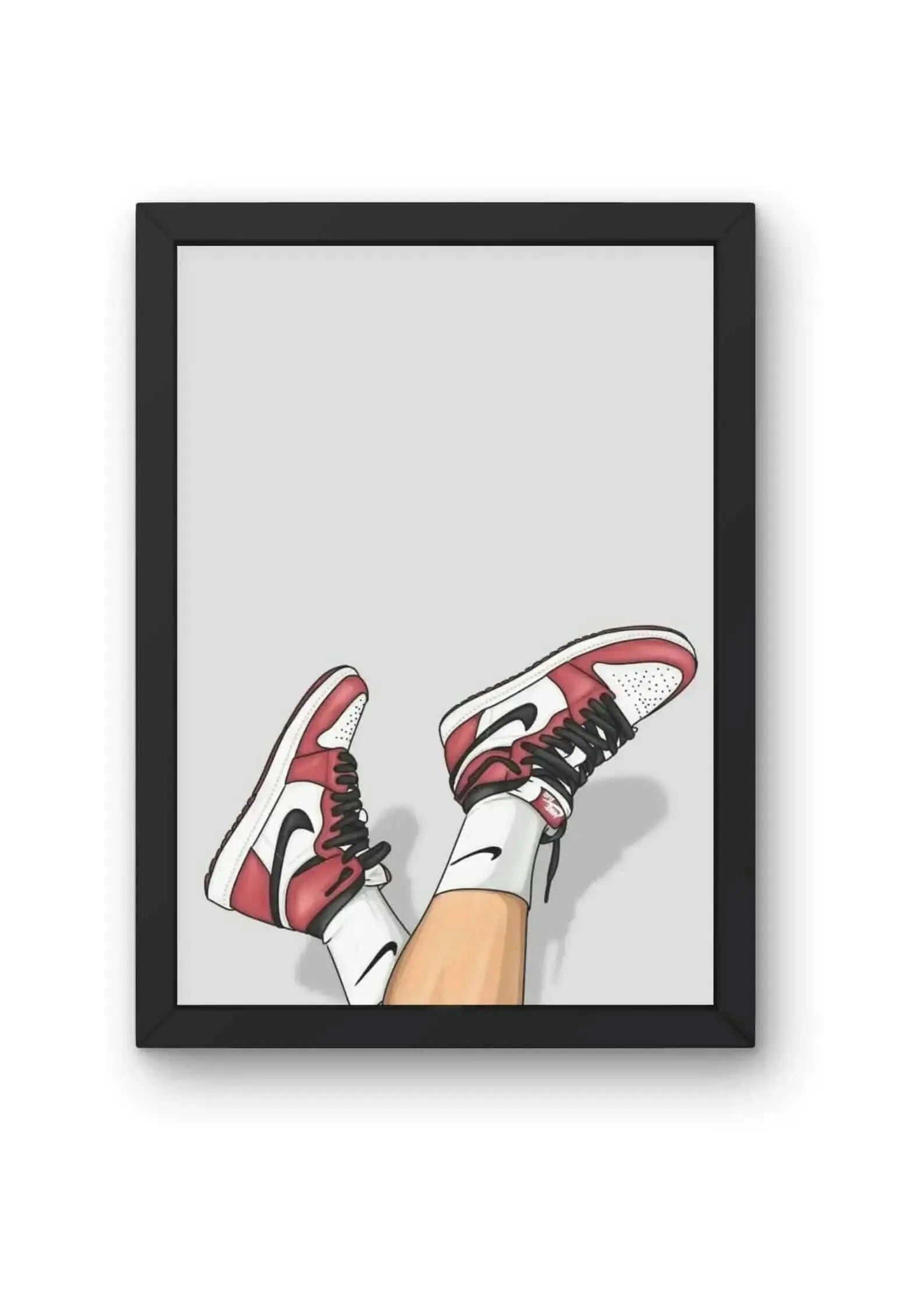 "The Sneakers," "Bred Toe" Poster CLADURE