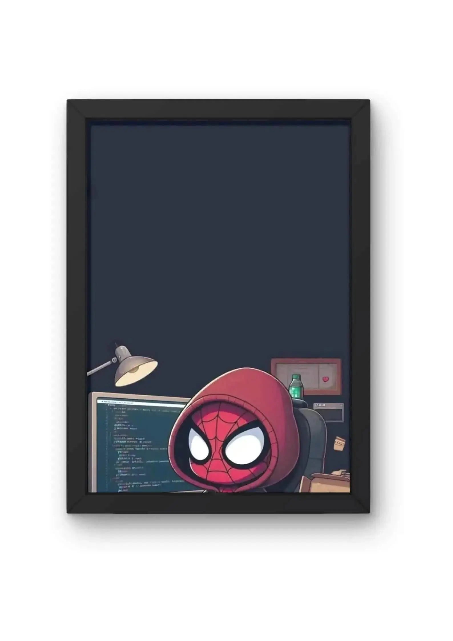 Spider-Man: Late Night Coding Poster CLADURE