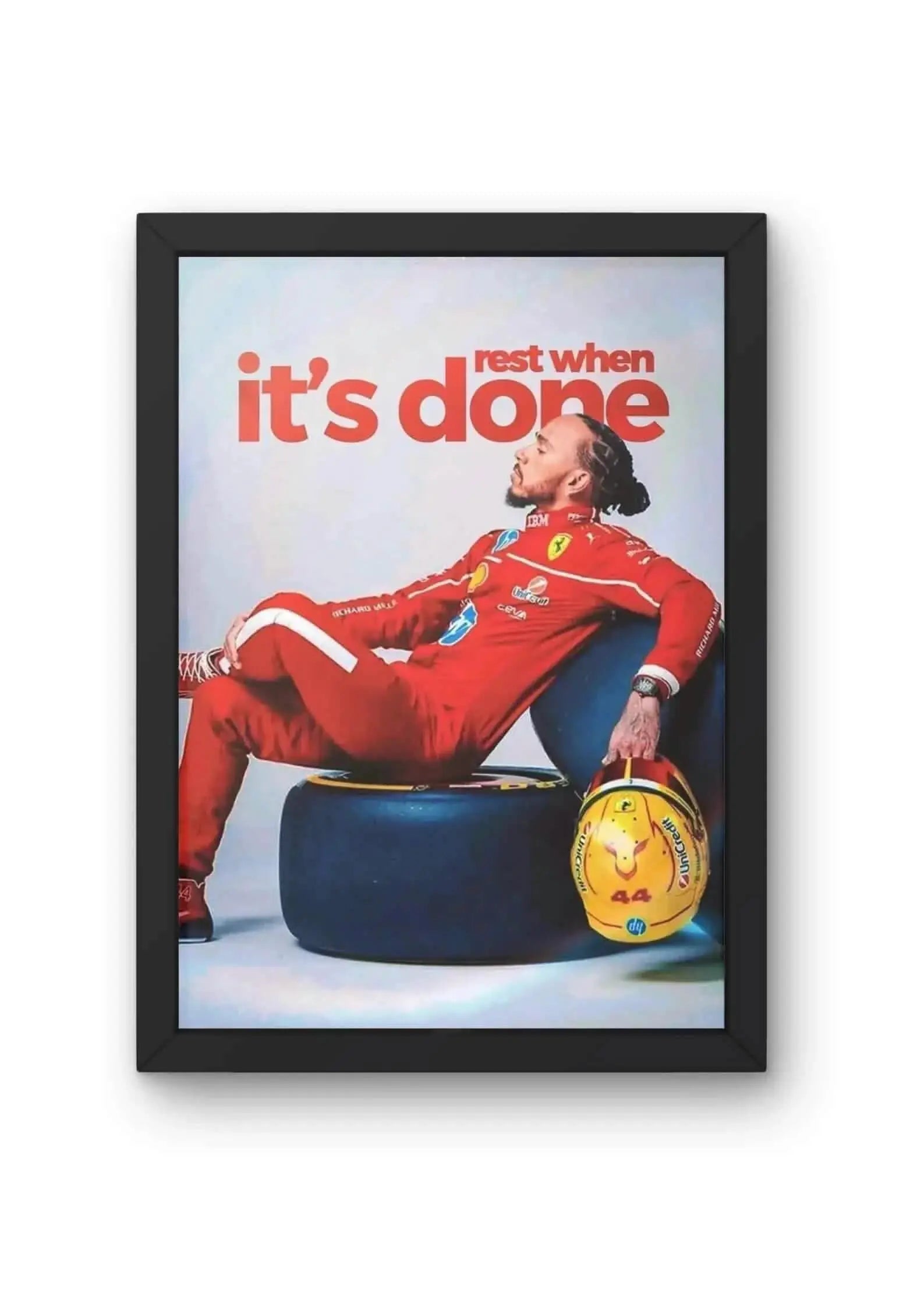 Rest when it's done Quote Poster CLADURE