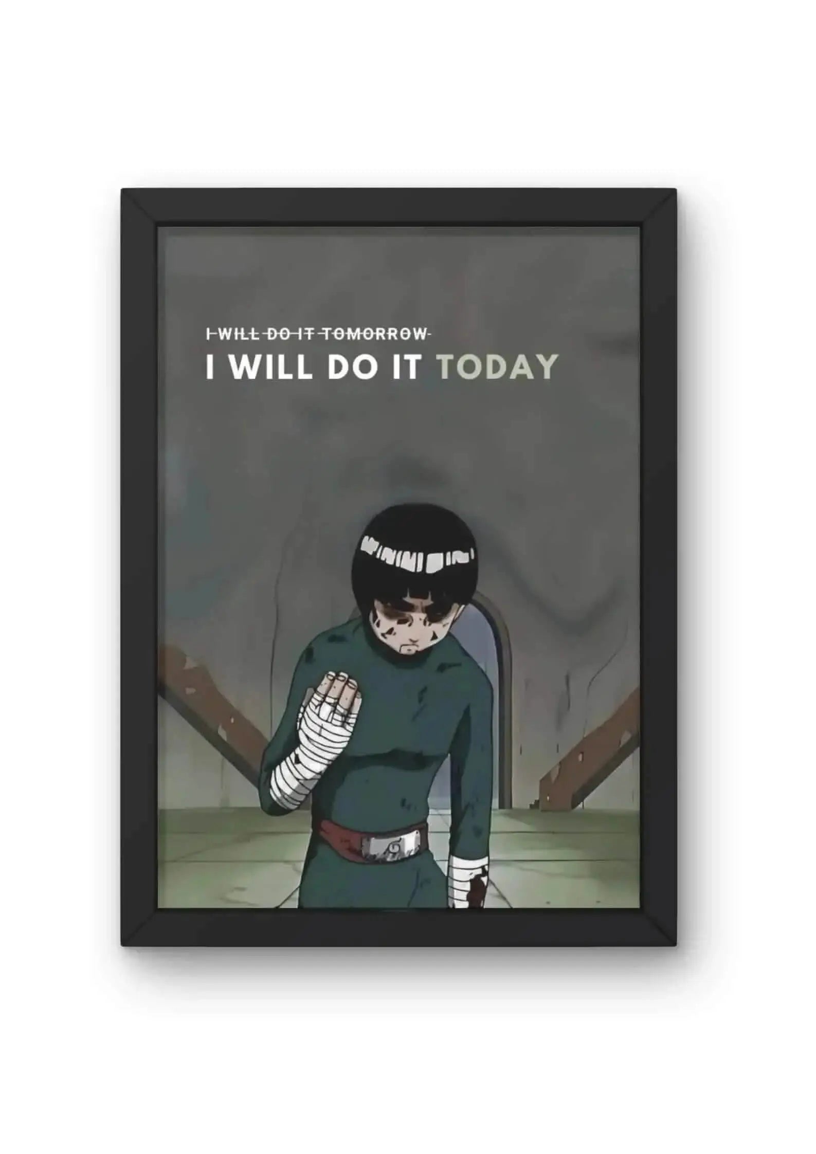 I Will Do It Today Quote Poster CLADURE