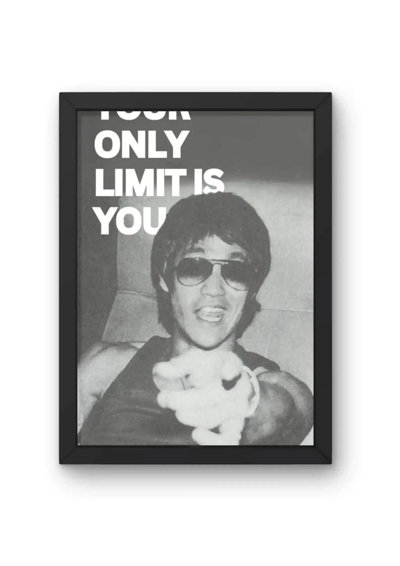 Your Only Limit Is You Quote Poster CLADURE