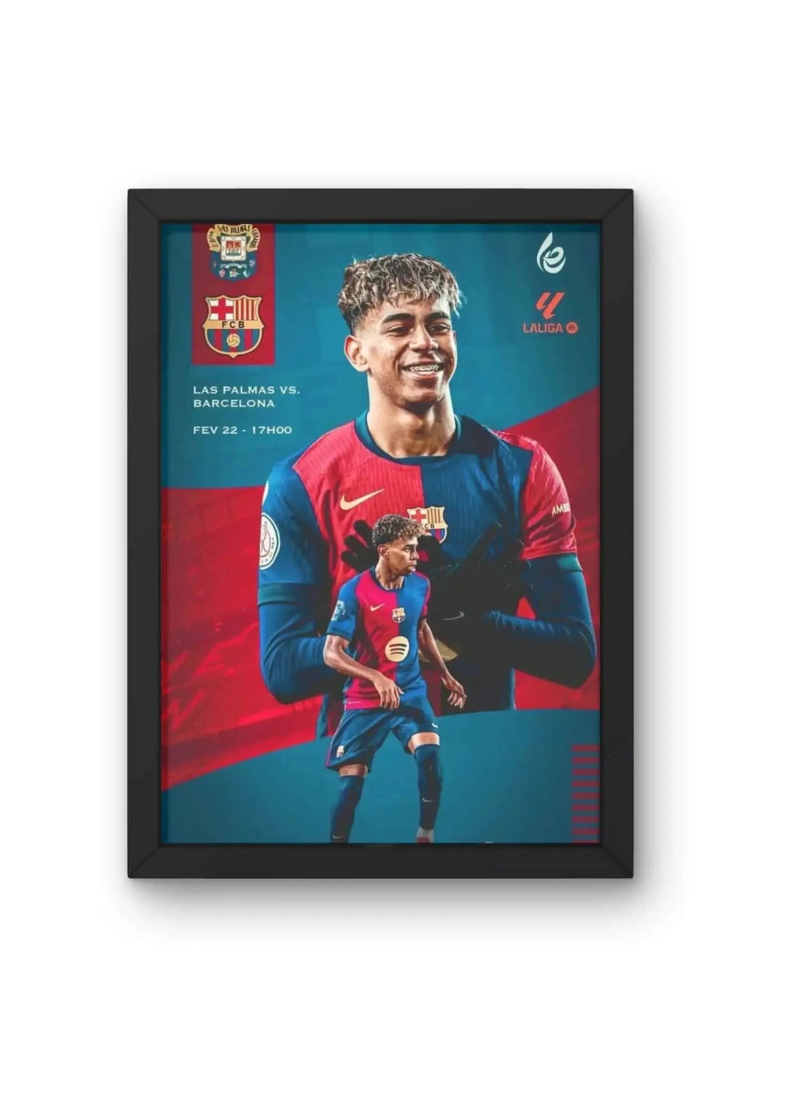 Pedri González Barcelona Football Poster CLADURE