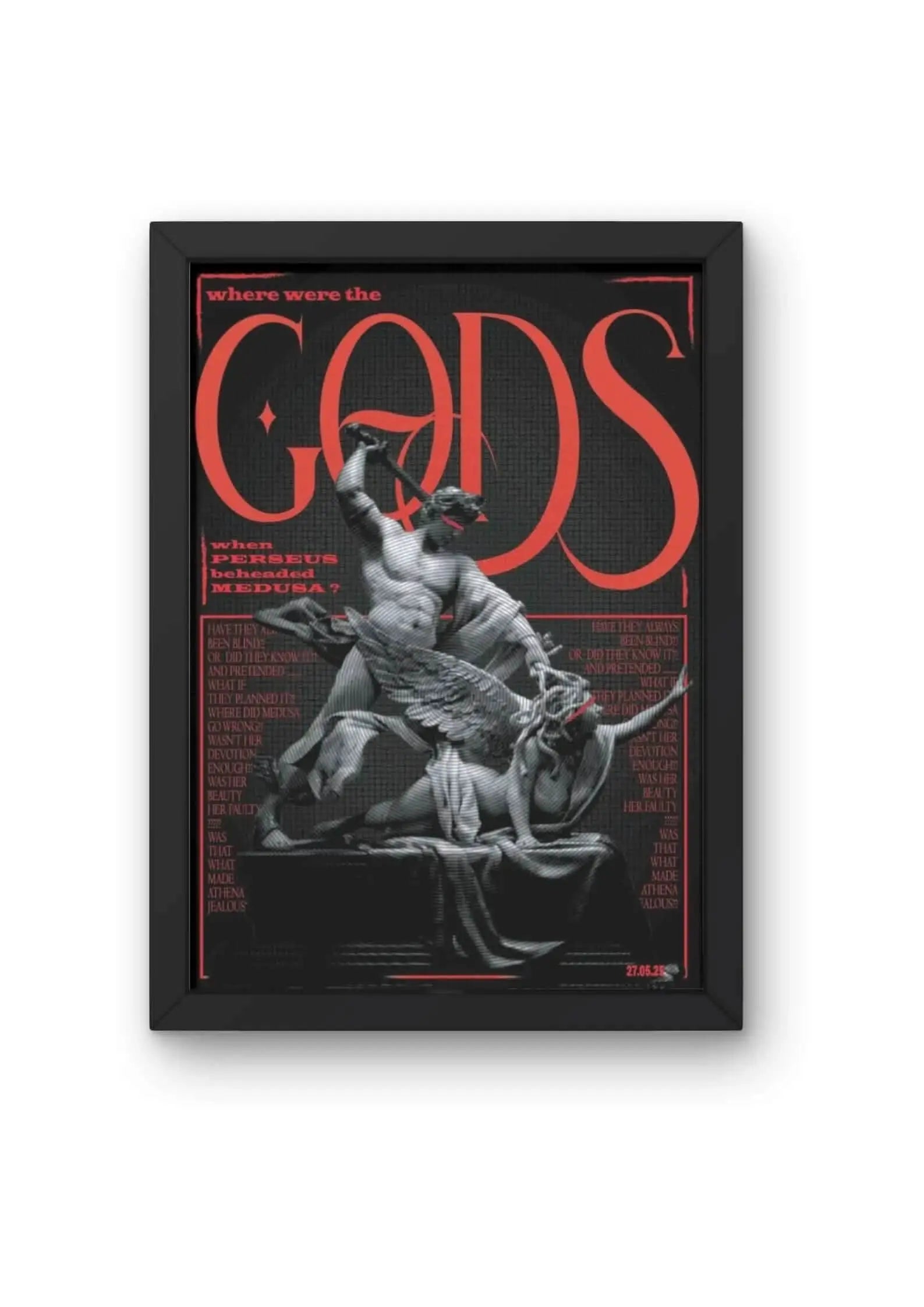 Where Were the Gods? Poster CLADURE