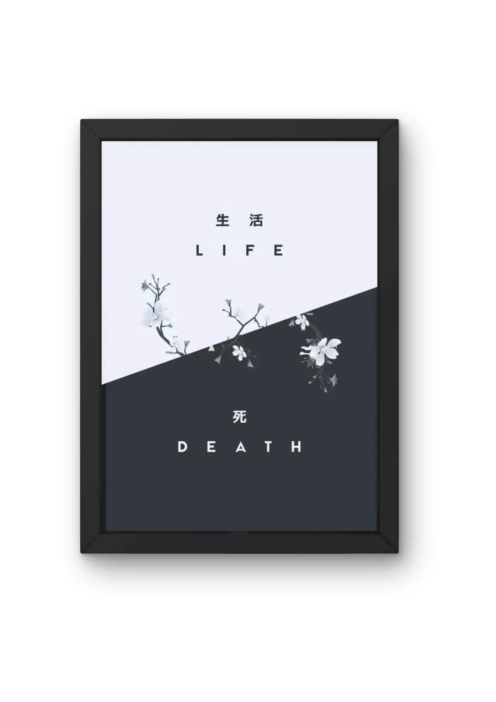 The Balance of Life and Death Poster CLADURE