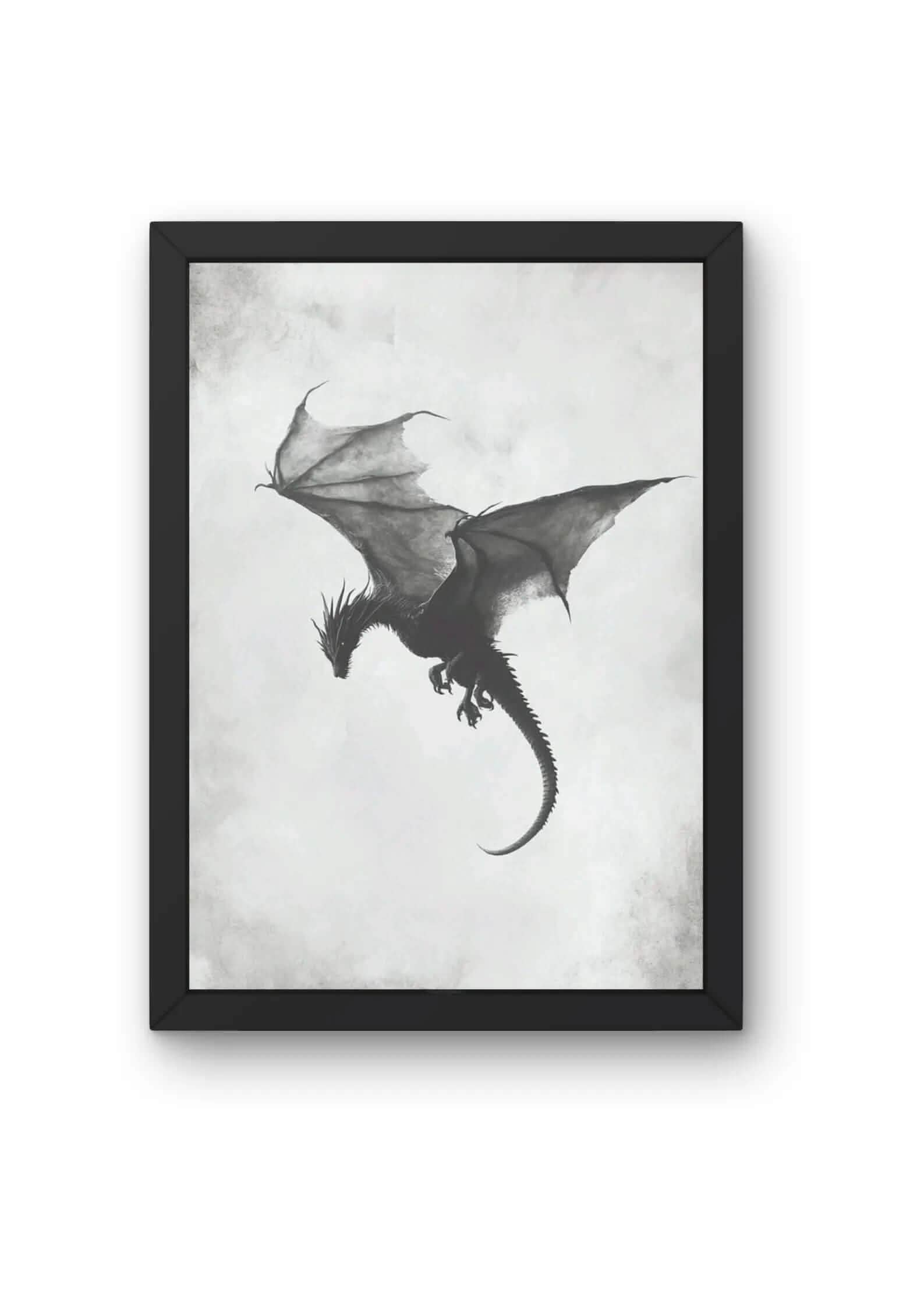 "The Solitary Dragon Anime Poster product_type CLADURE"