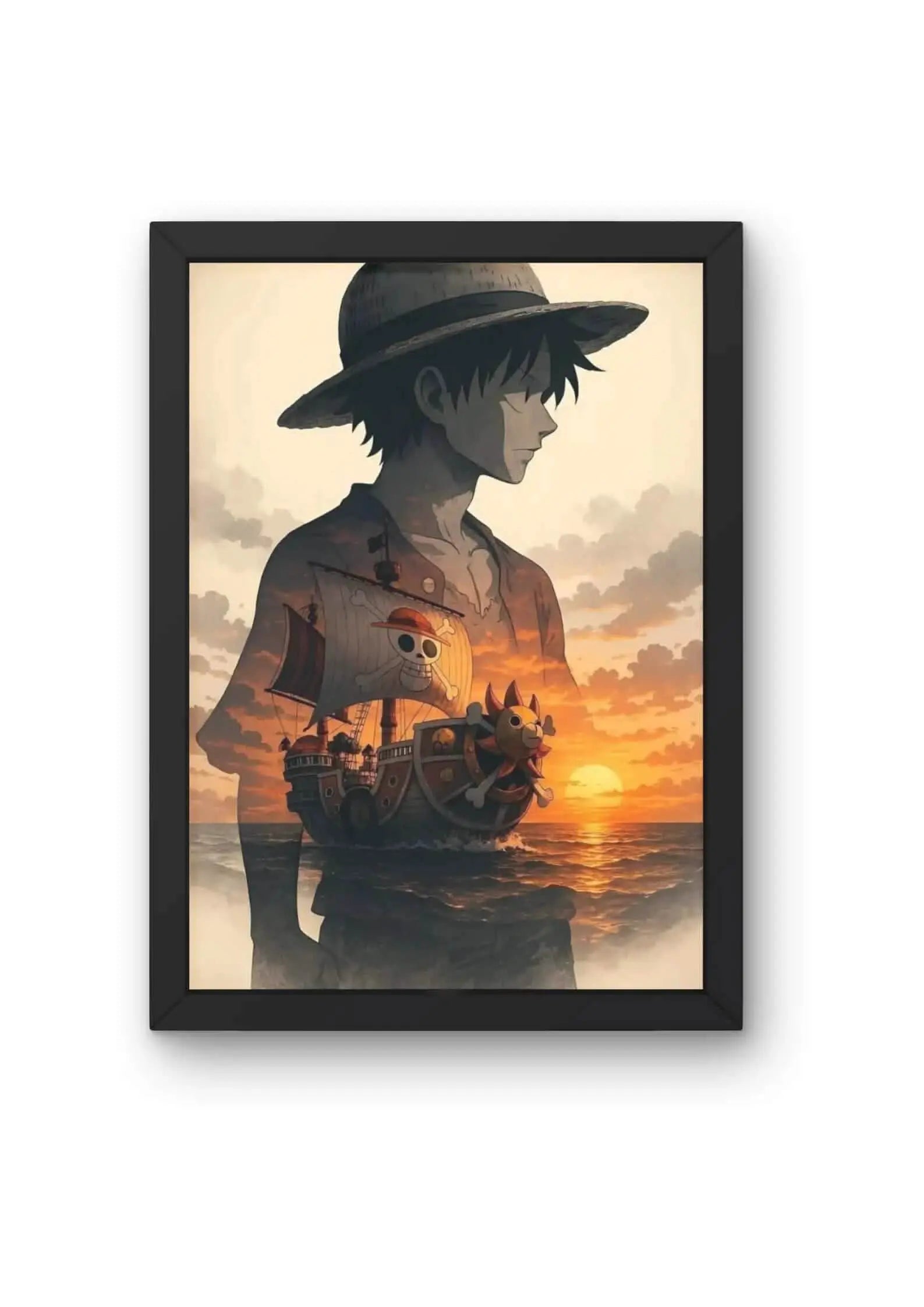The Dreamer and His Ship Anime Poster CLADURE
