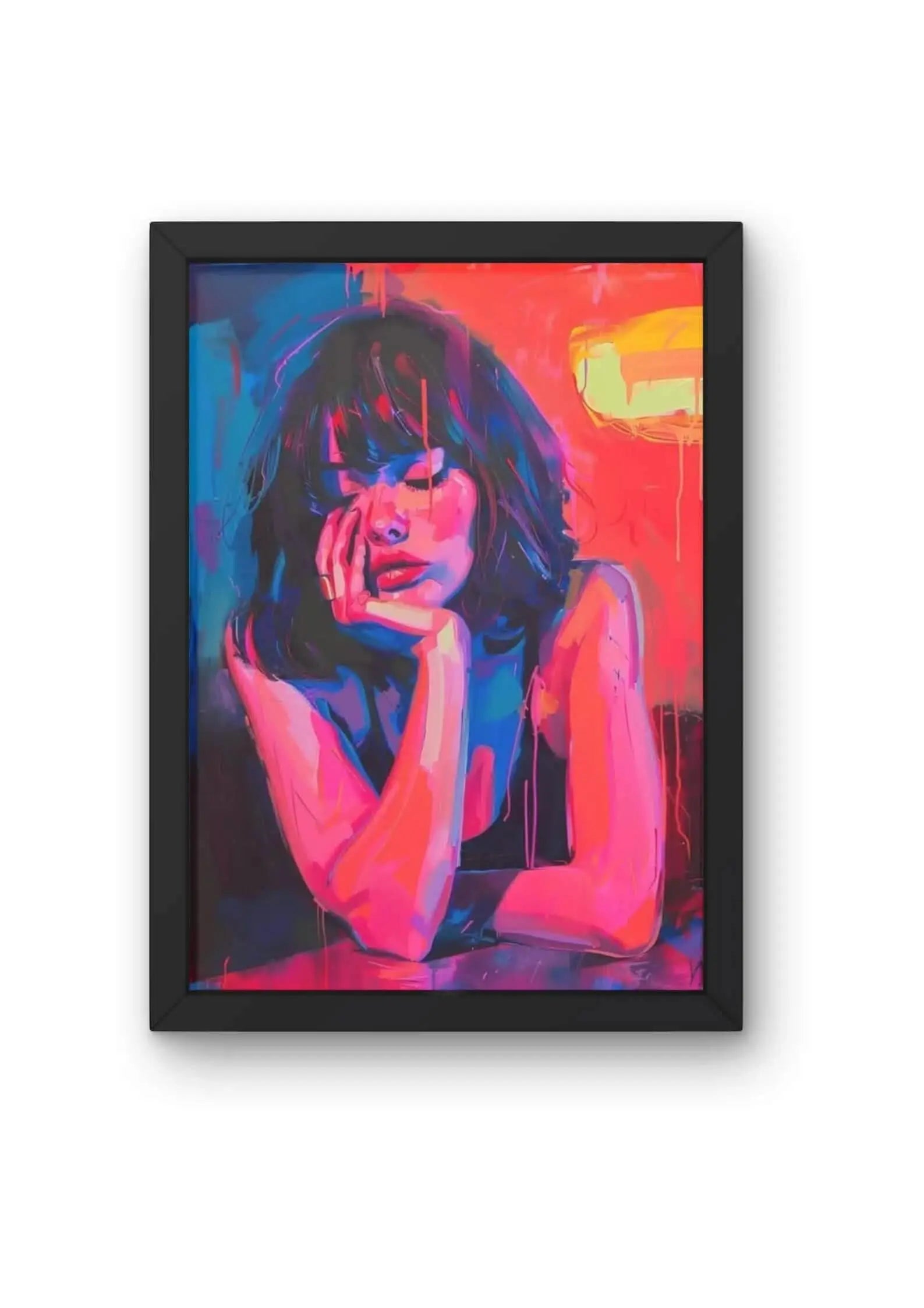 Vivid Solitude Girl Poster CLADURE