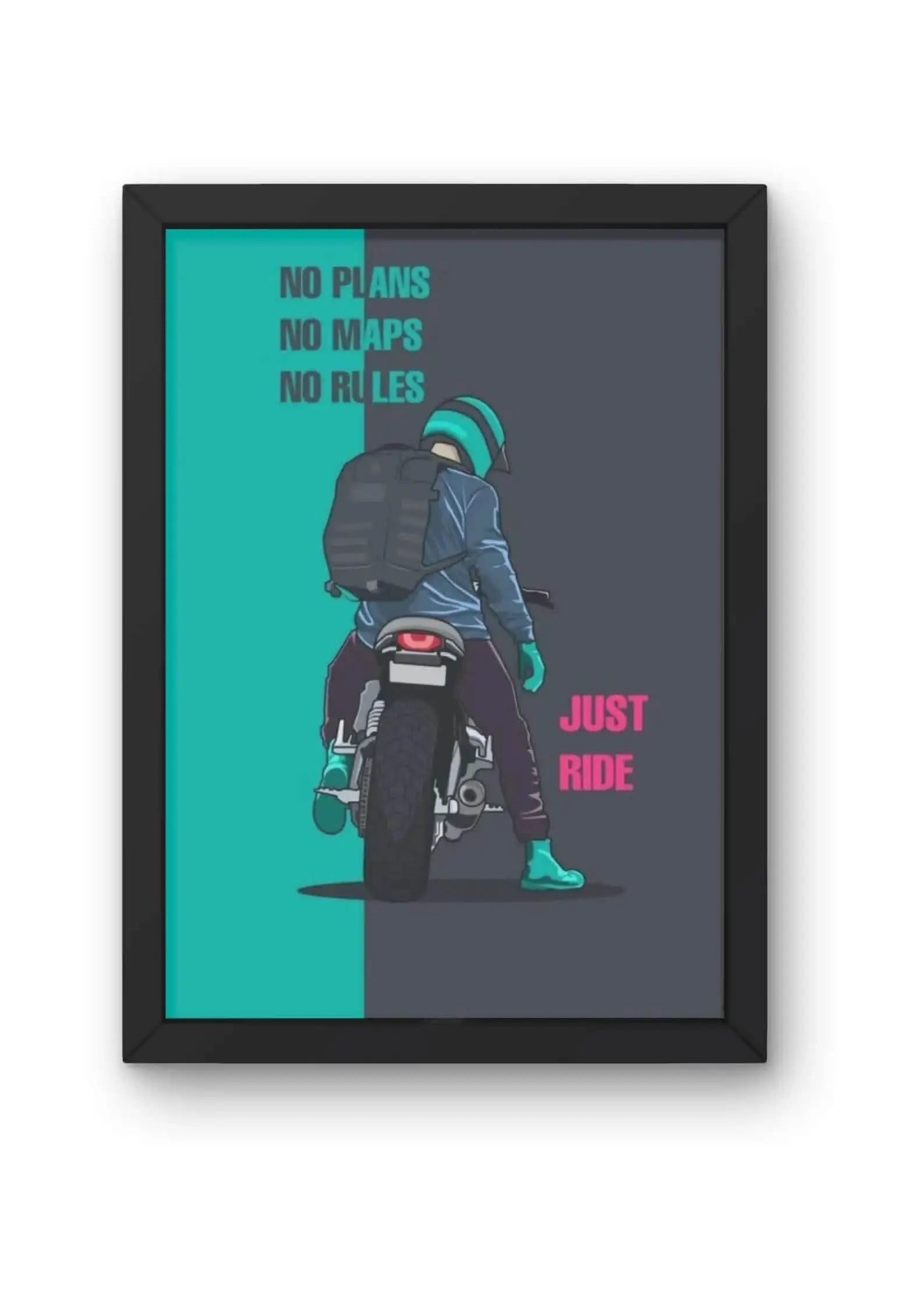 Just Ride Poster CLADURE