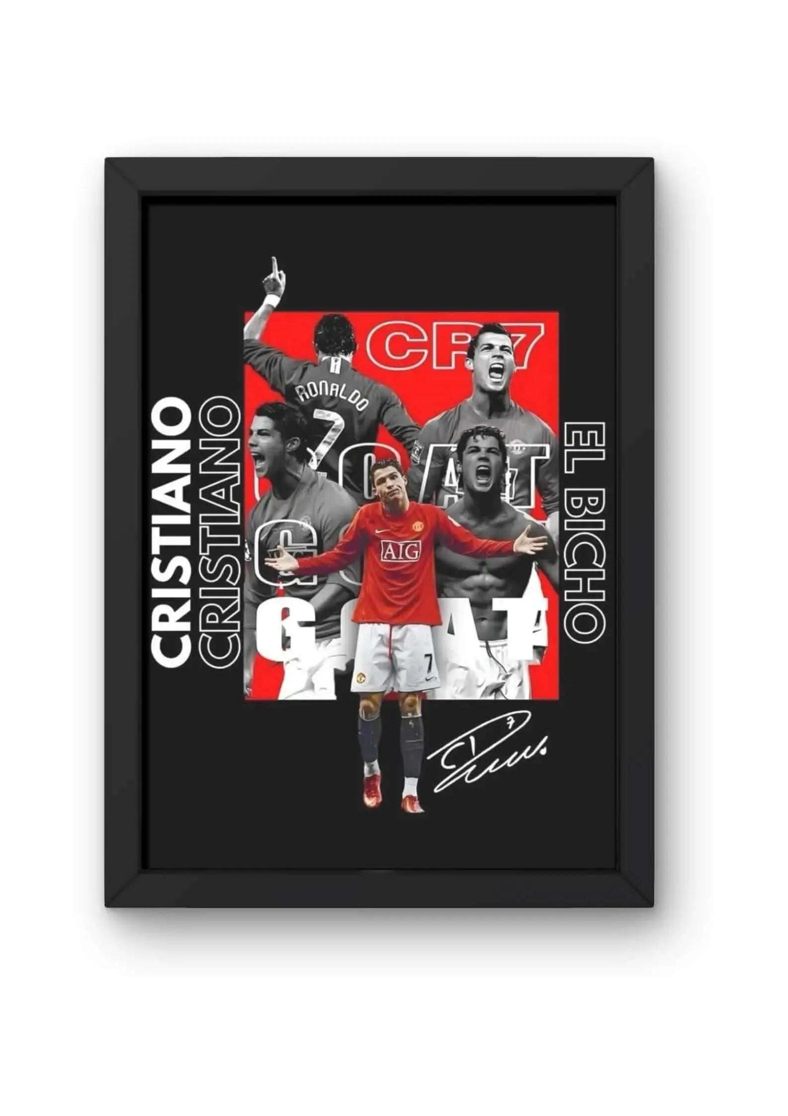 Cristiano Ronaldo: CR7 Legacy Poster CLADURE