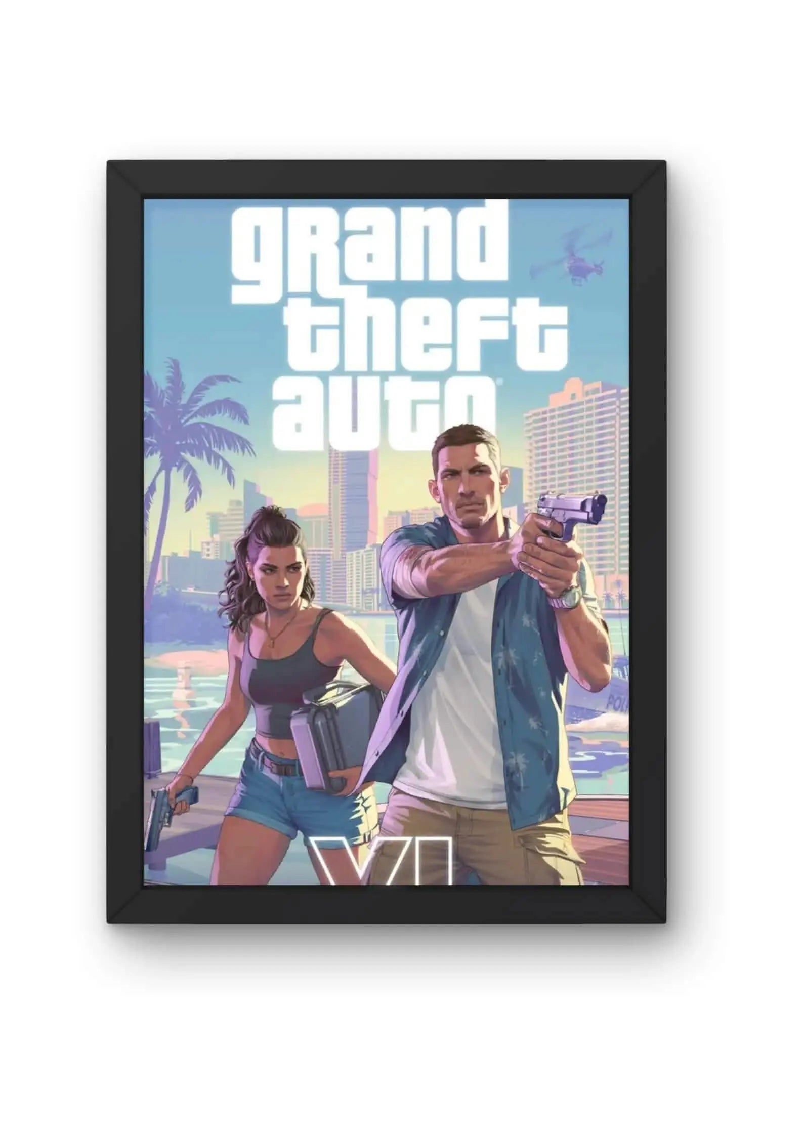 Grand Theft Life Game Poster CLADURE