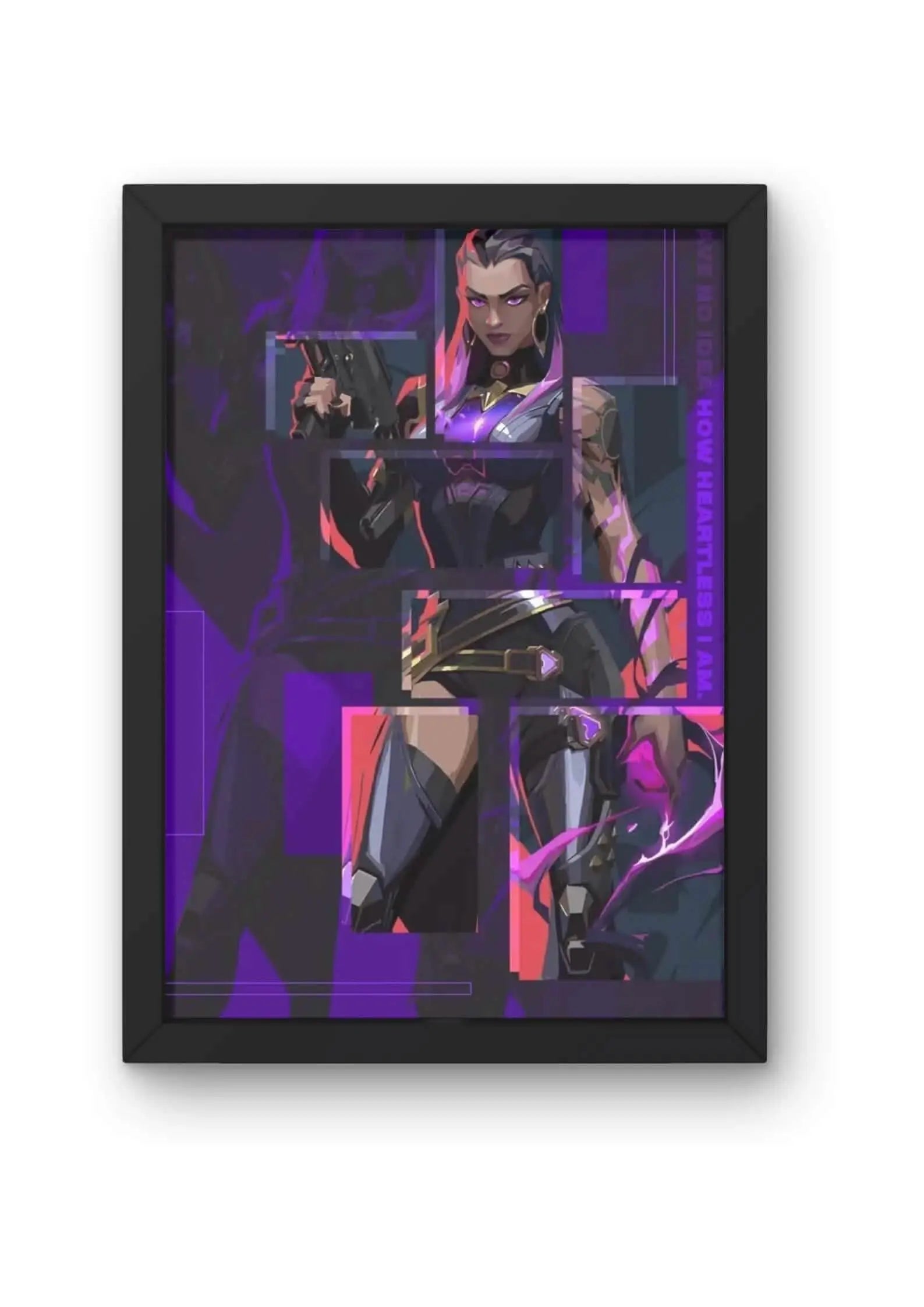 Reyna (Valorant) Game Poster CLADURE