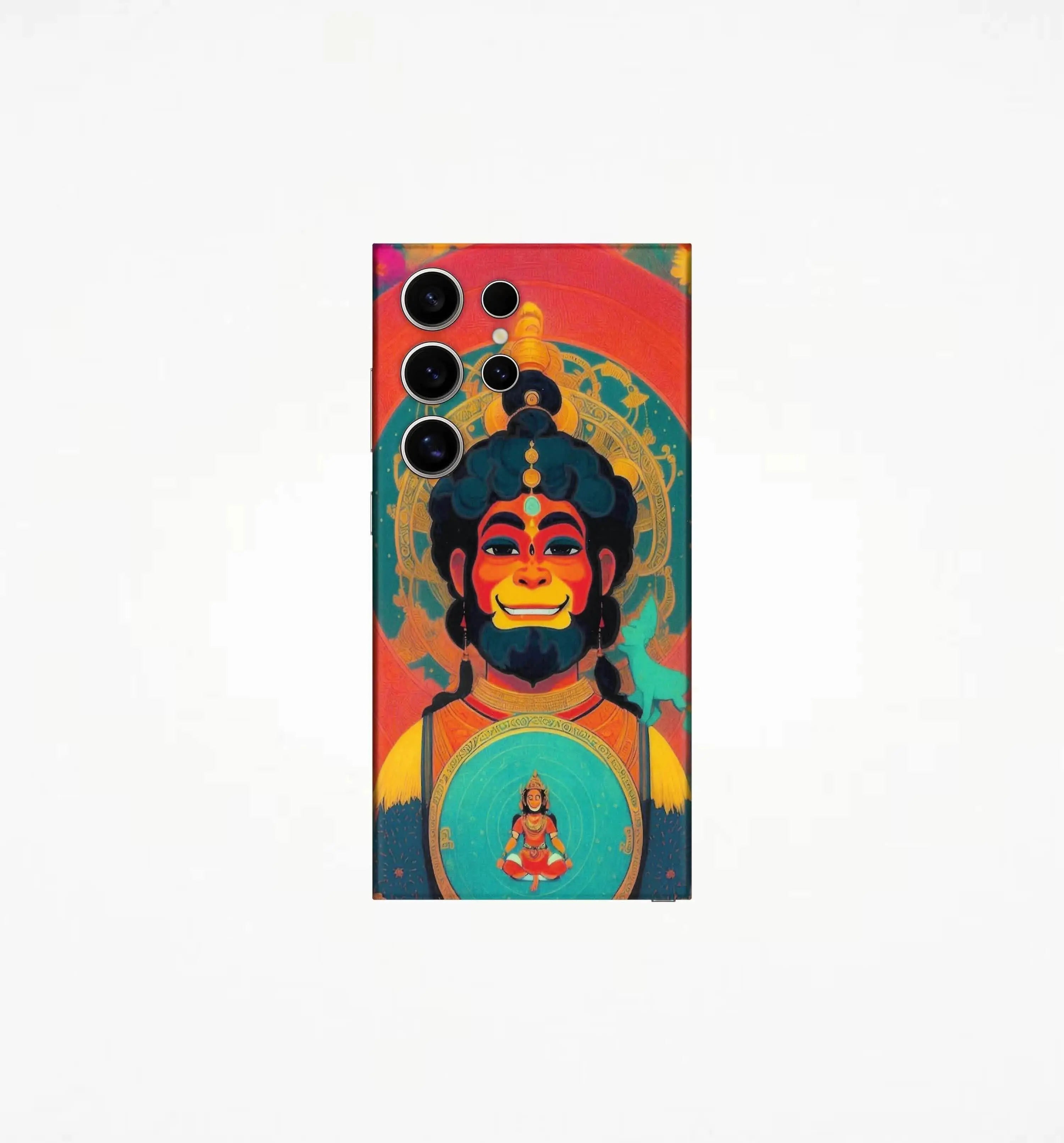 Lord Hanuman – 3D Devotional Mobile Skin CLADURE