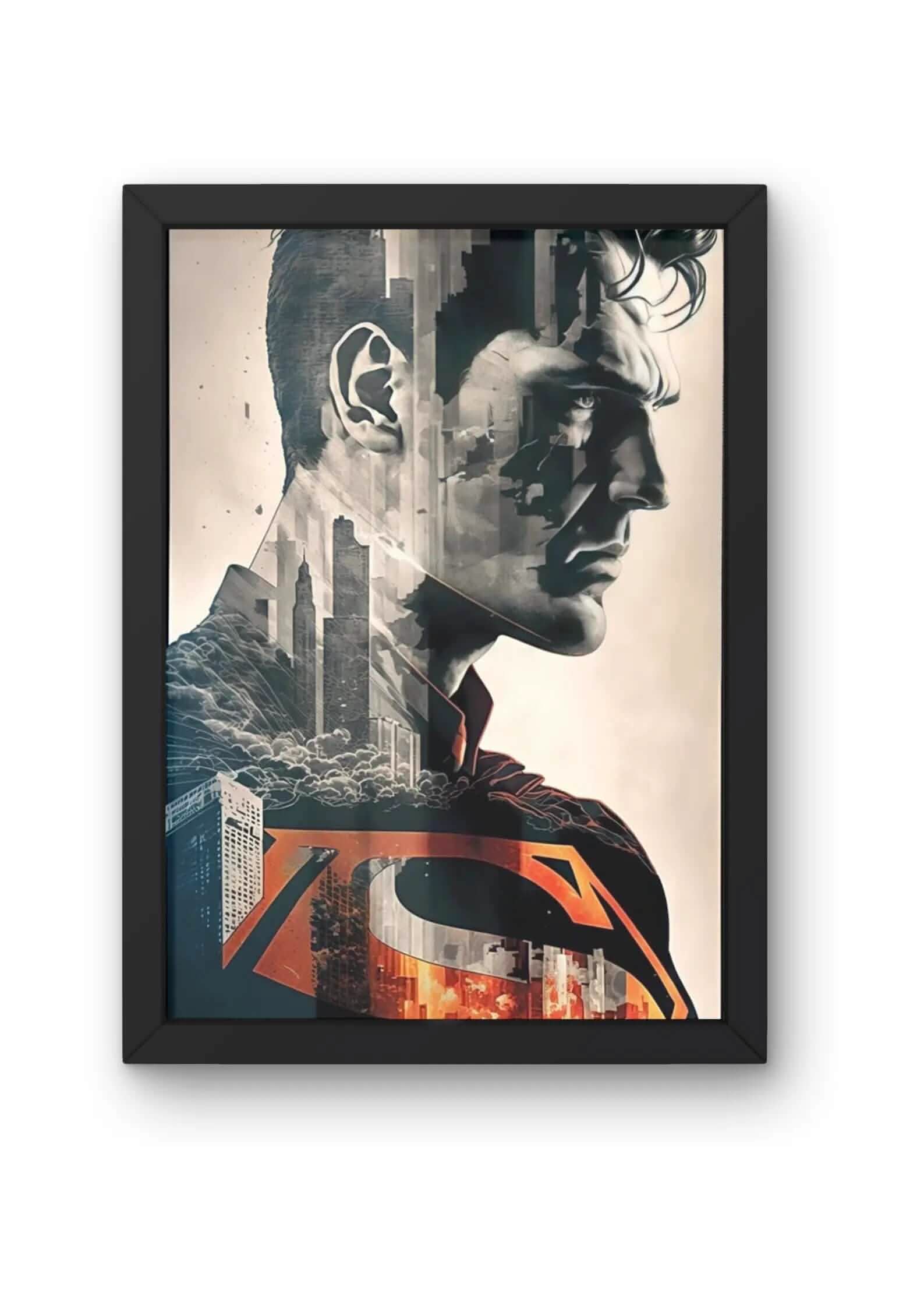 "Superman DC Poster product_type CLADURE"