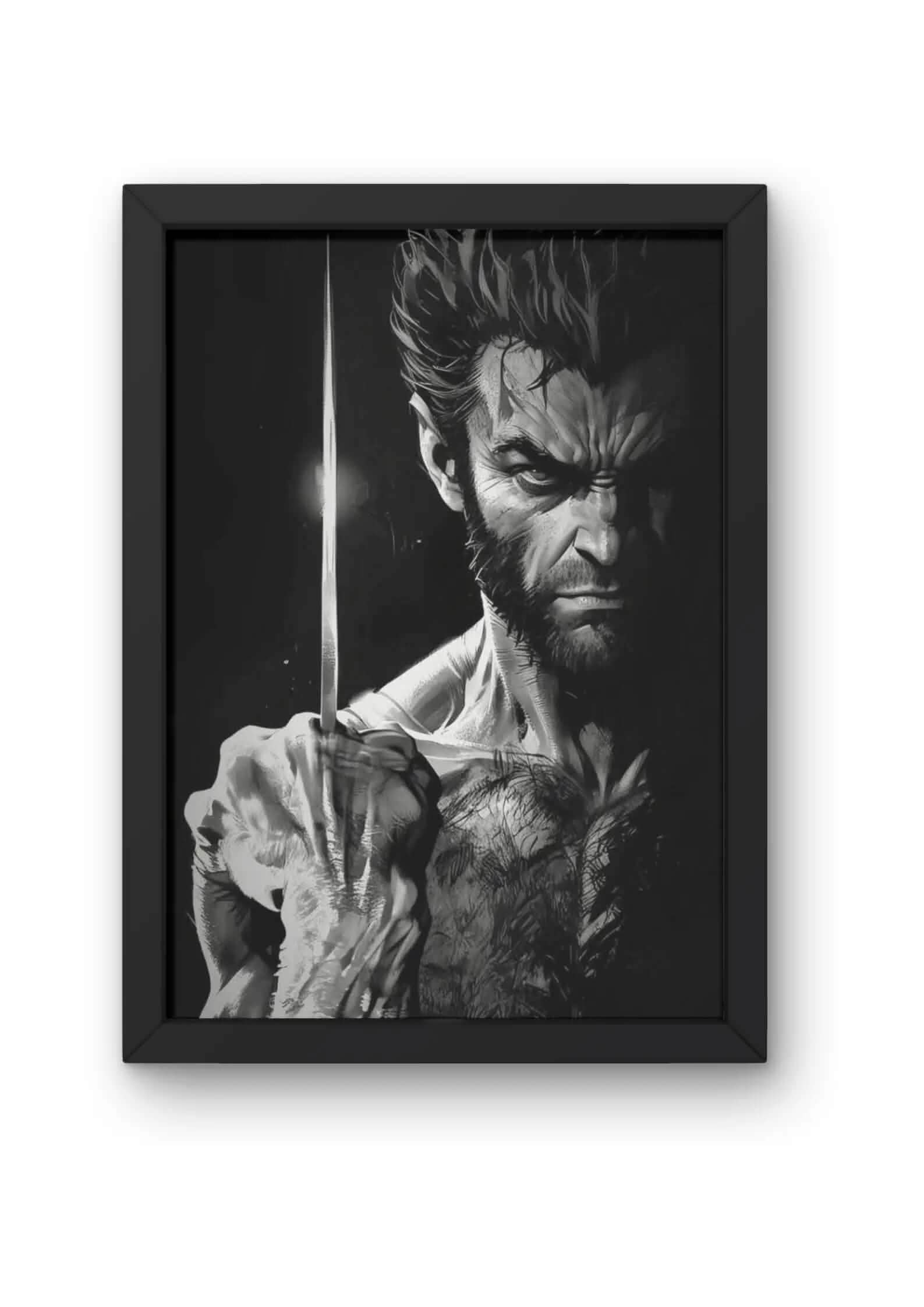 "Wolverine Claws Out Marvel Poster product_type CLADURE"