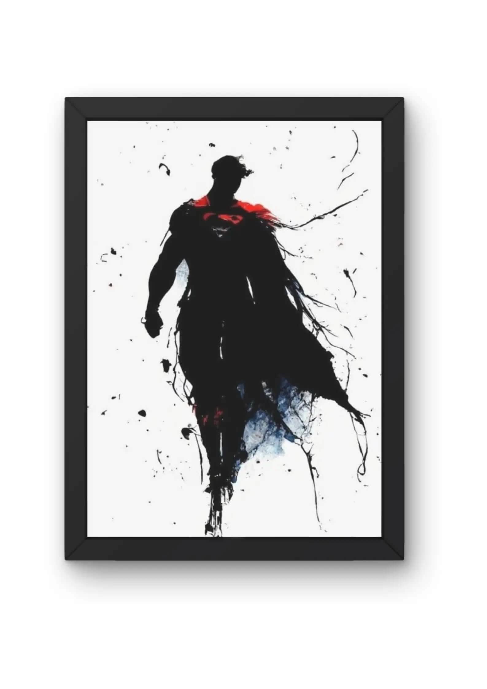 "Superman Silhouette DC Poster product_type CLADURE"