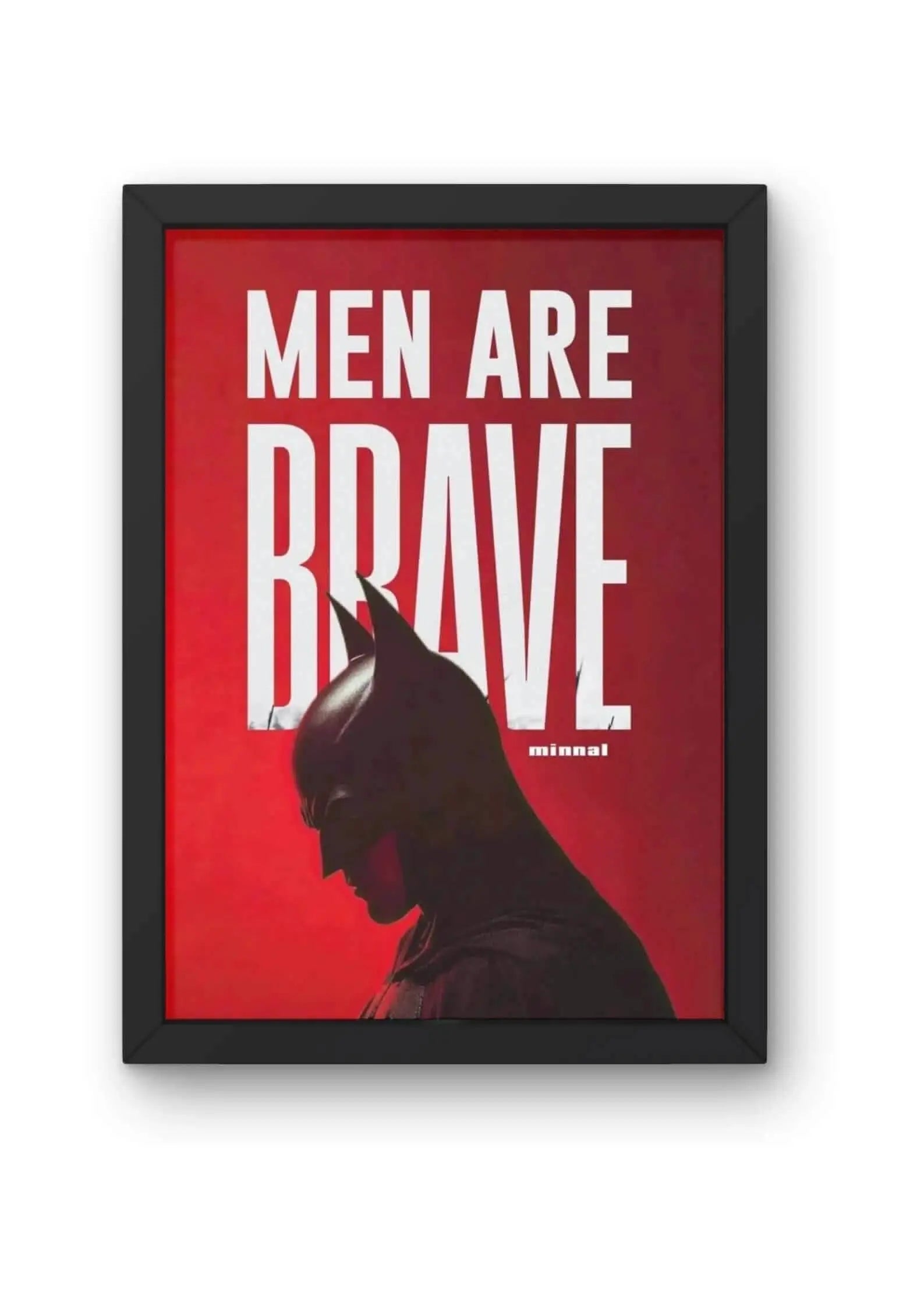 Men Are Brave DC Poster CLADURE