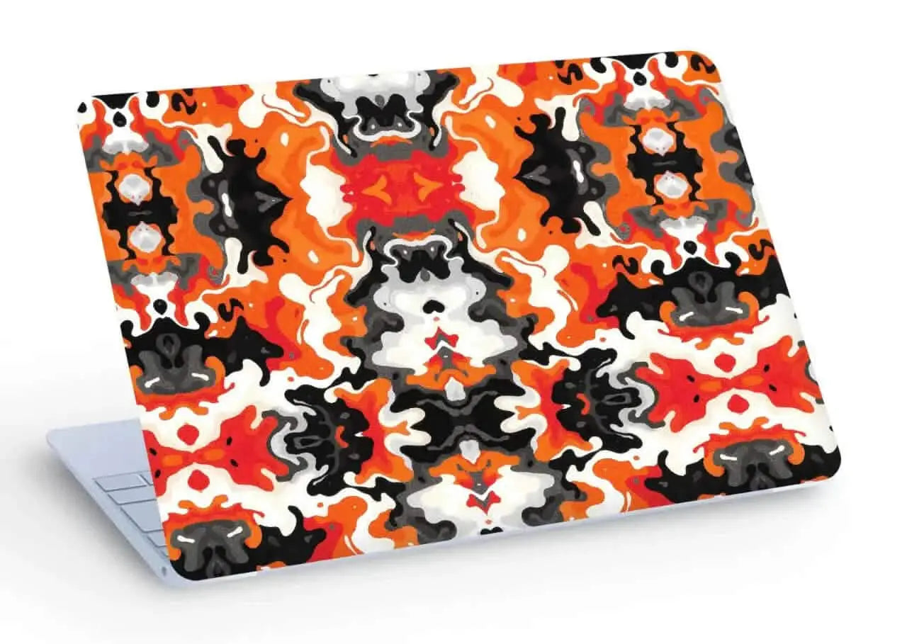 Abstract Camouflage 3d Laptop Skin CLADURE