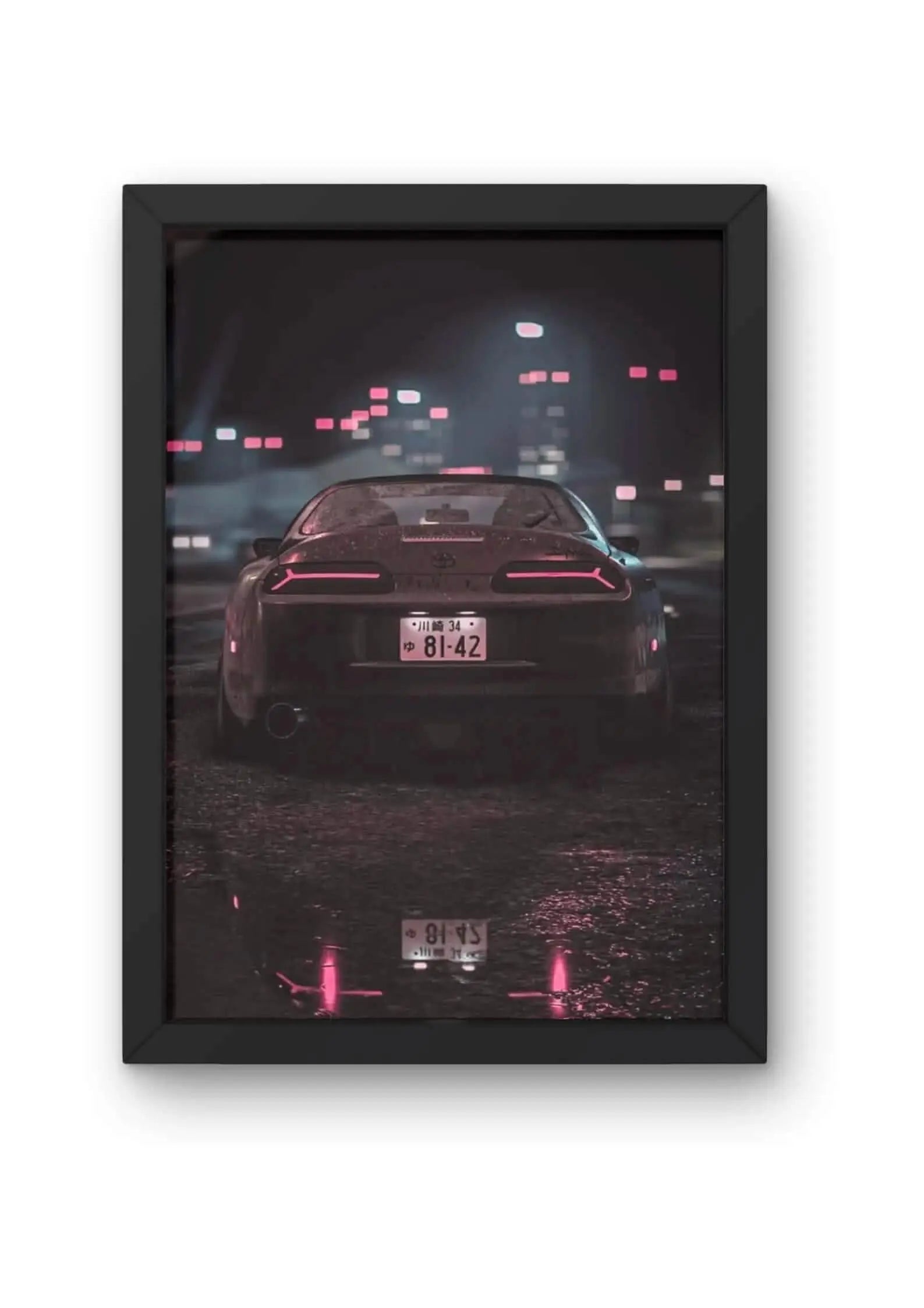 007: Uncompromised Car Poster CLADURE