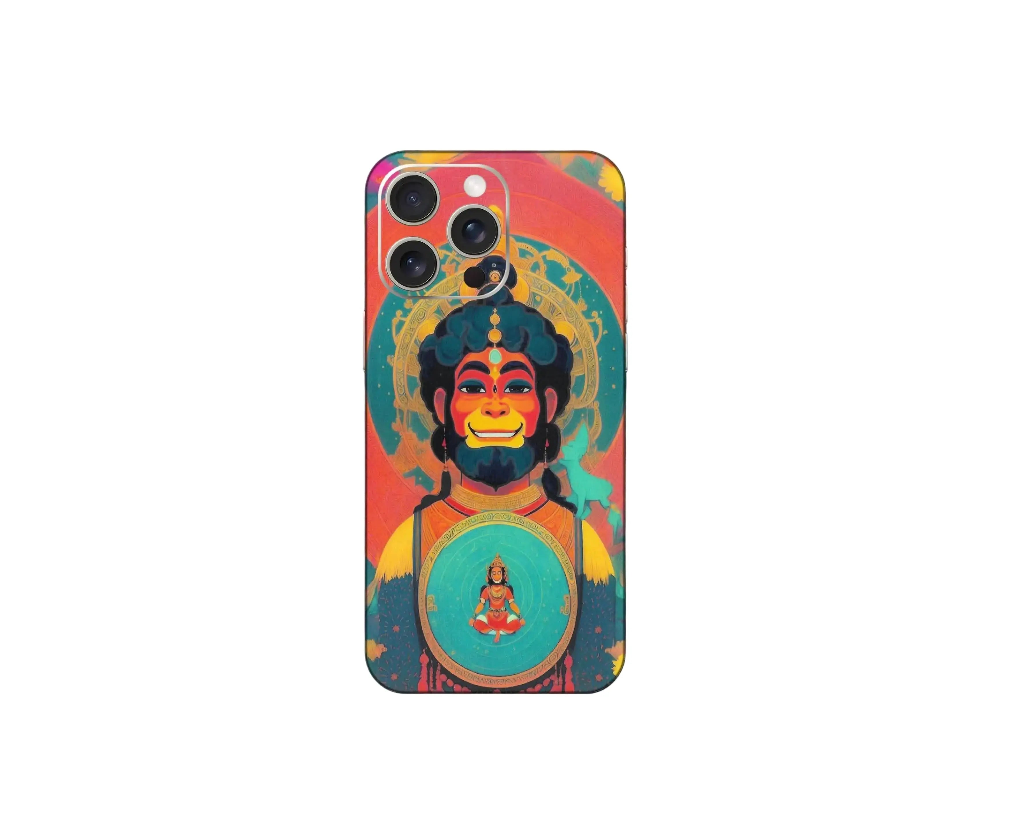 Lord Hanuman – 3D Devotional Mobile Skin CLADURE