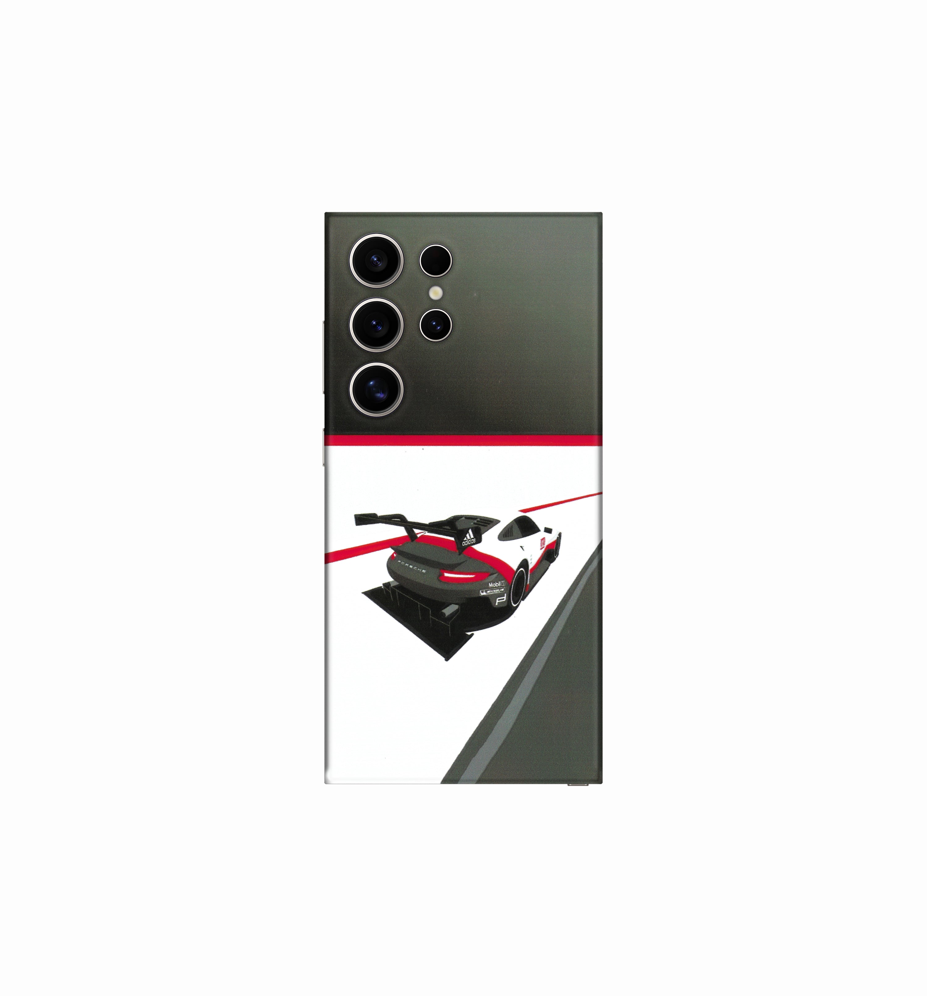 Black Porsche - Sports Car Phone Skin CLADURE Phone Skin