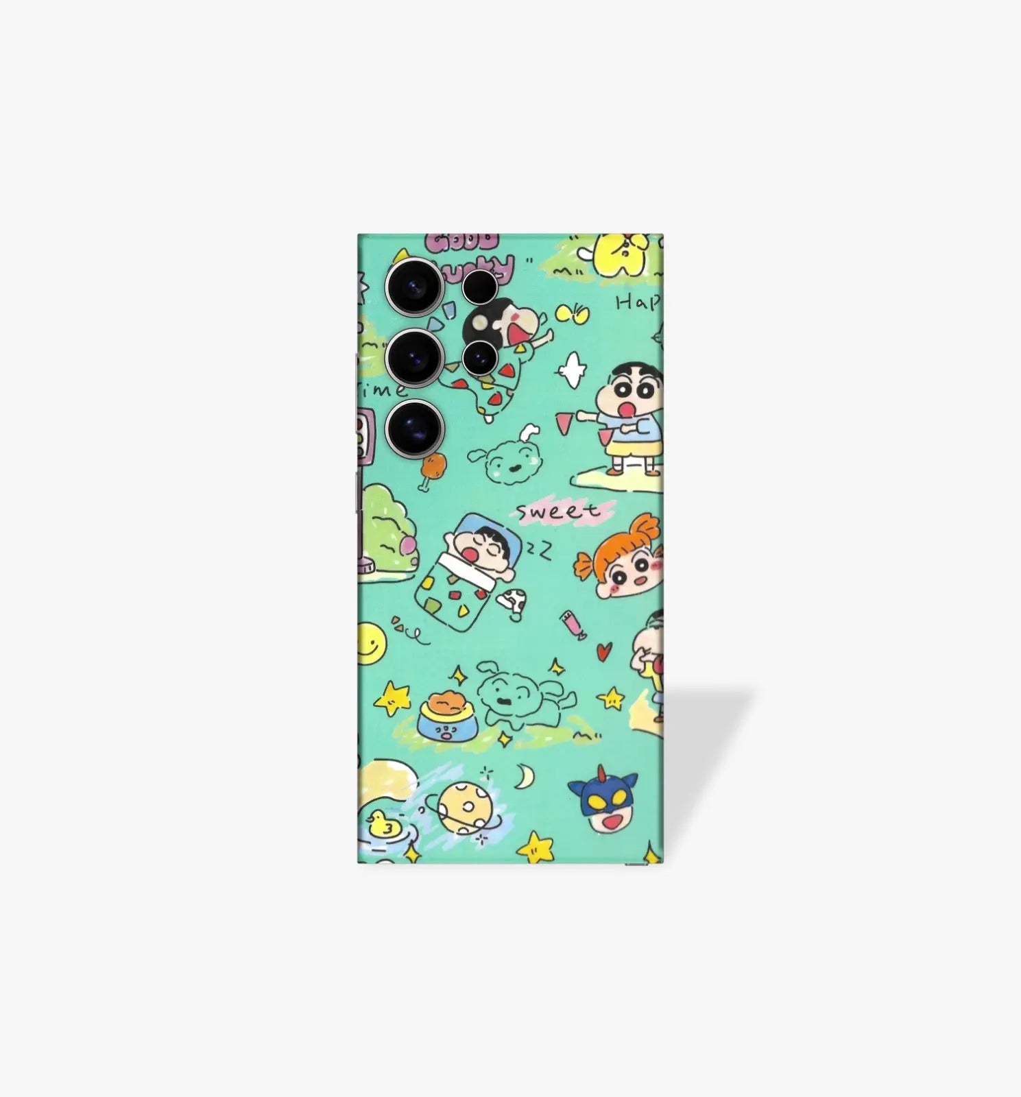 Shinchan – Cute Cartoon Mobile Wrap for Phones CLADURE