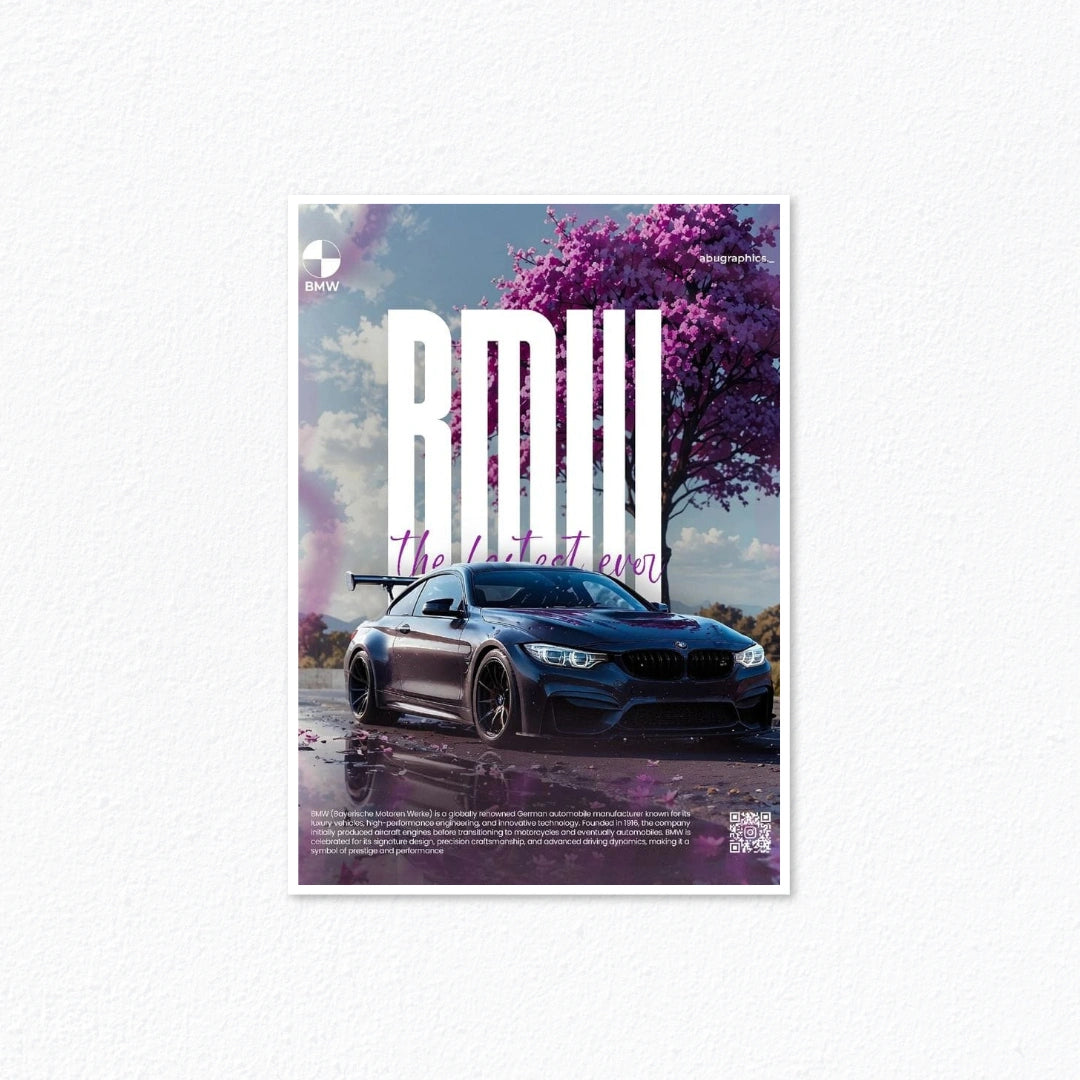 BMW M4 Cherry Blossom Aesthetic Cladure