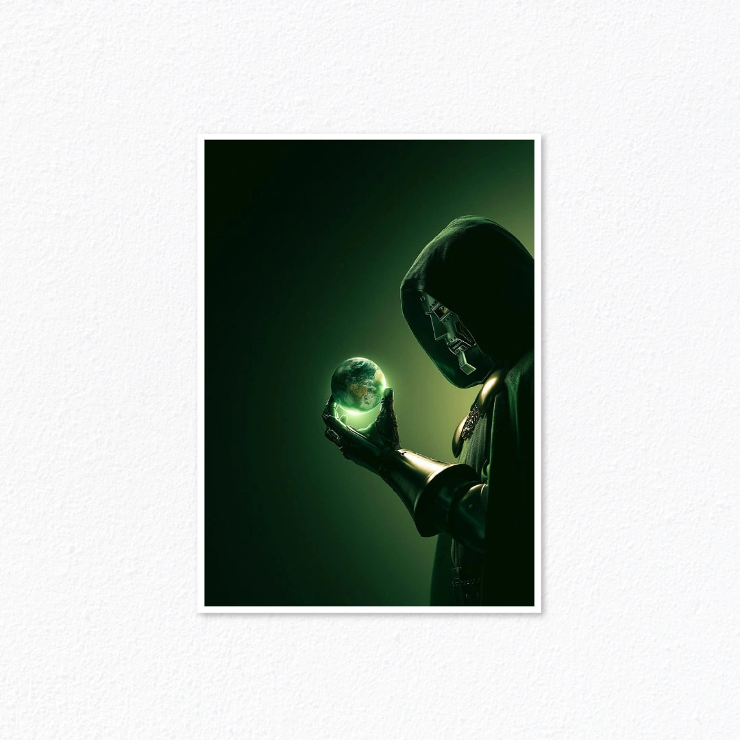 World in His Hands / Doctor Doom Globe Cladure