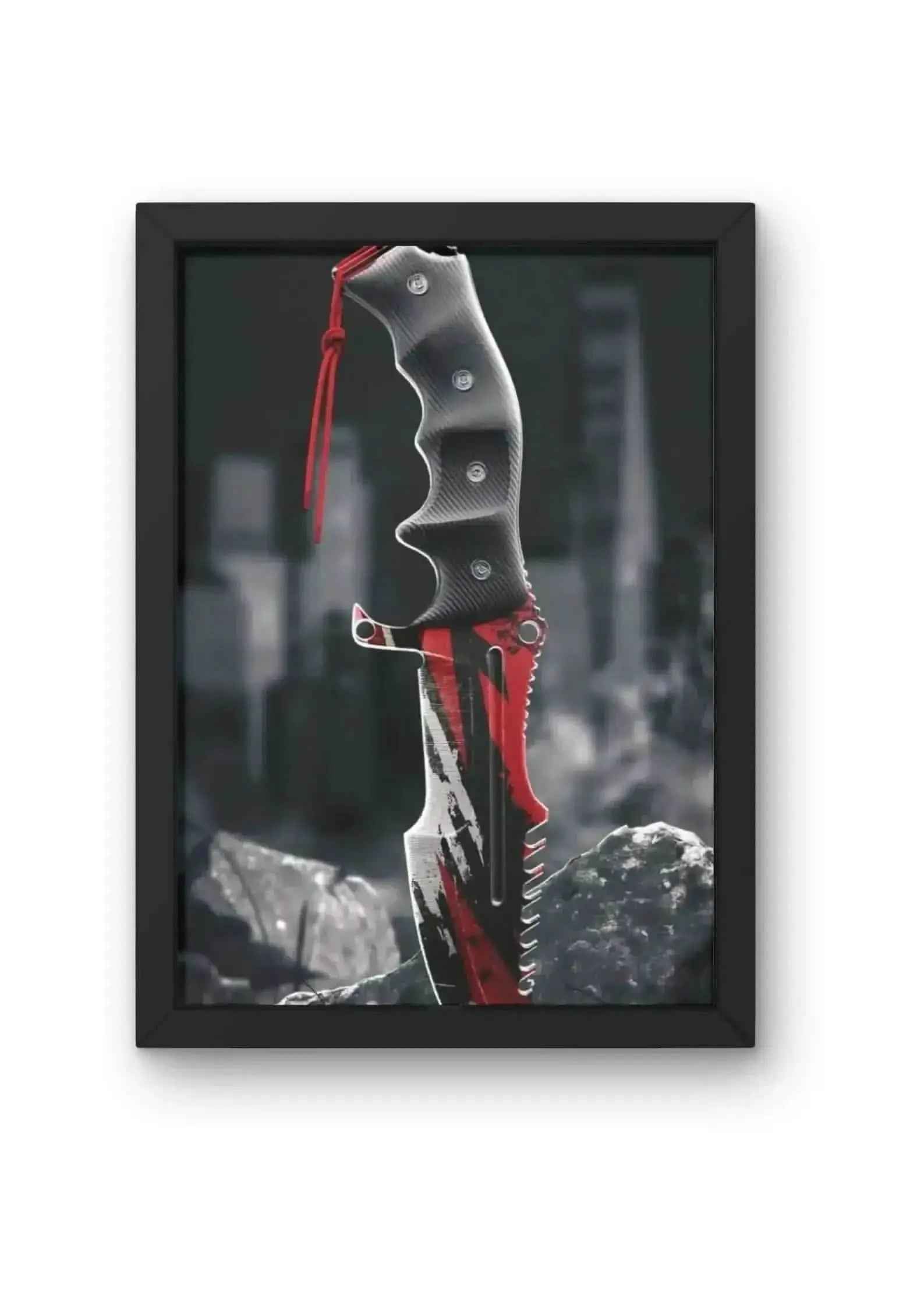 Bloody Knife Poster