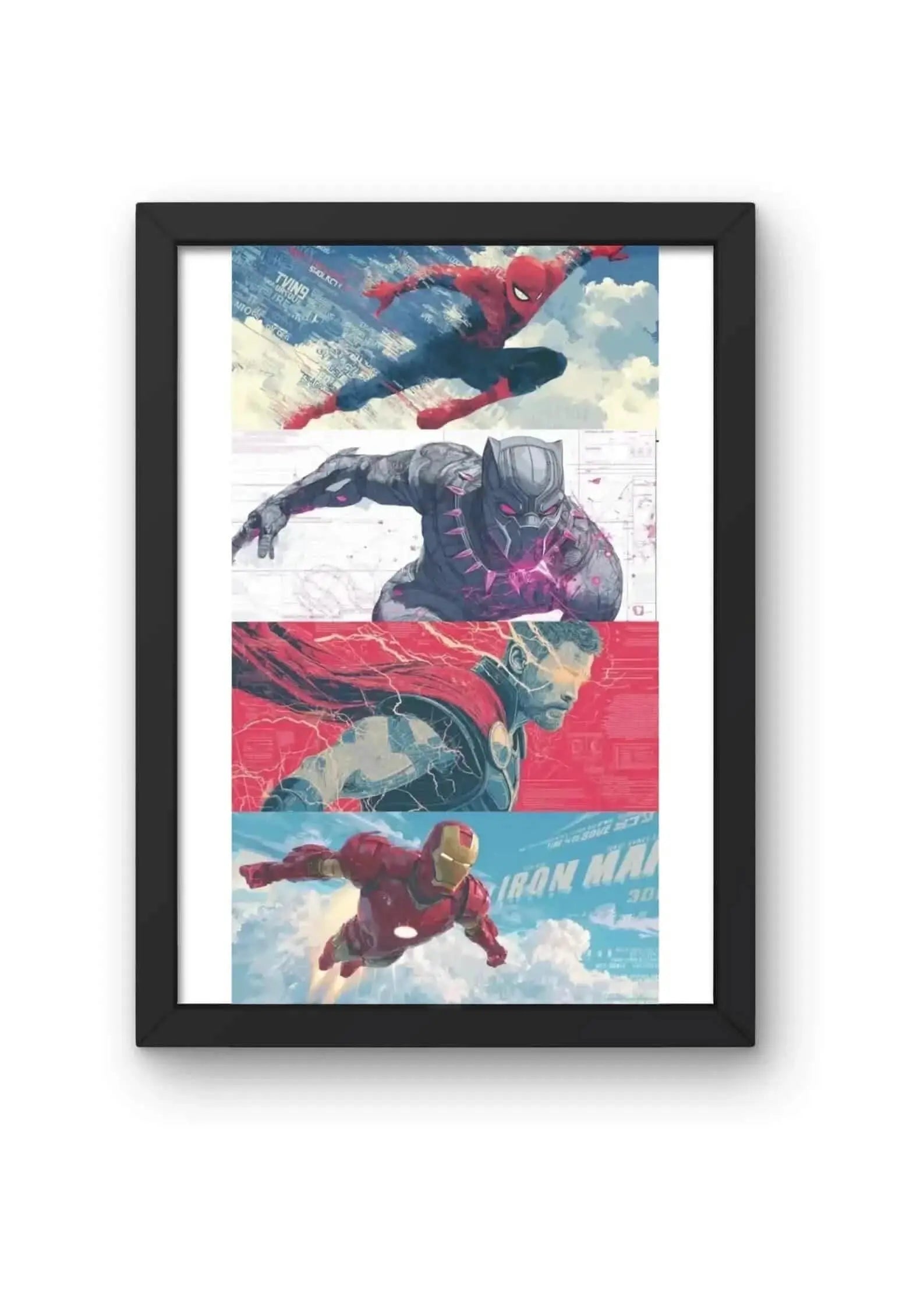 Marvel Heroes: Panel Showcase Poster CLADURE