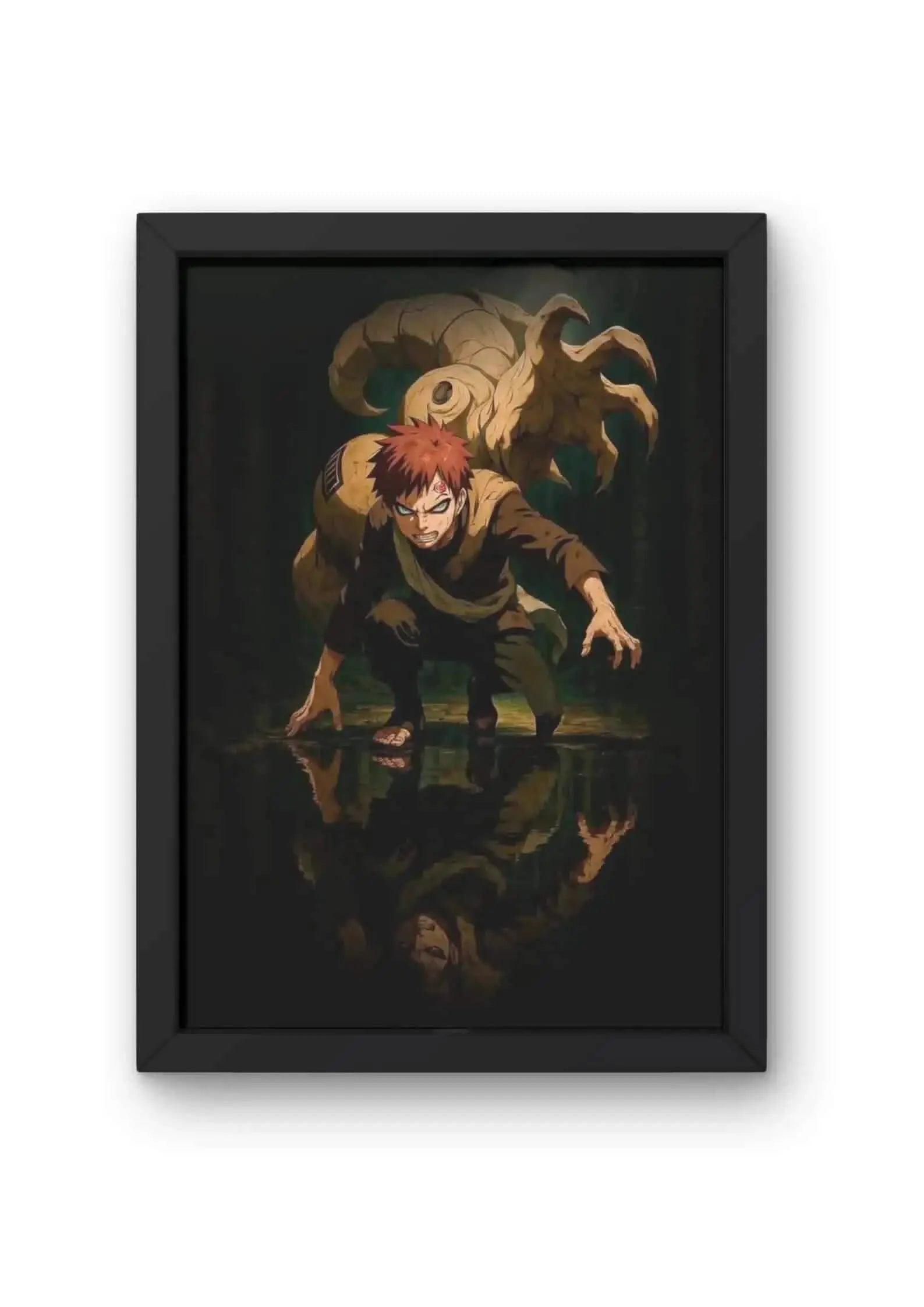 Gaara of the Desert Anime Poster CLADURE