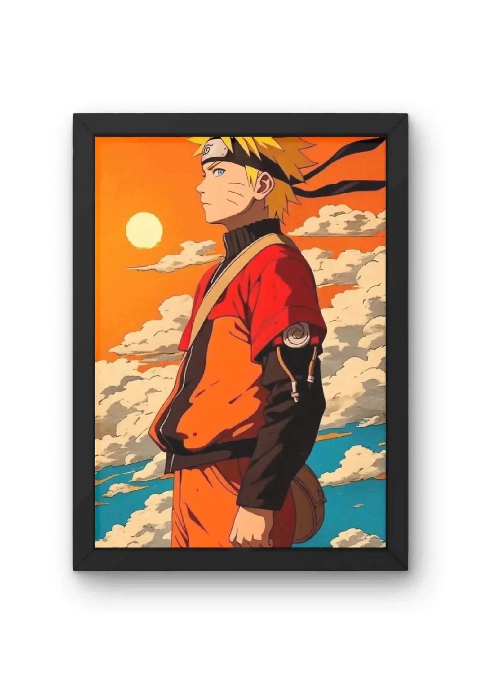 Gaze of a Shinobi Anime Poster CLADURE