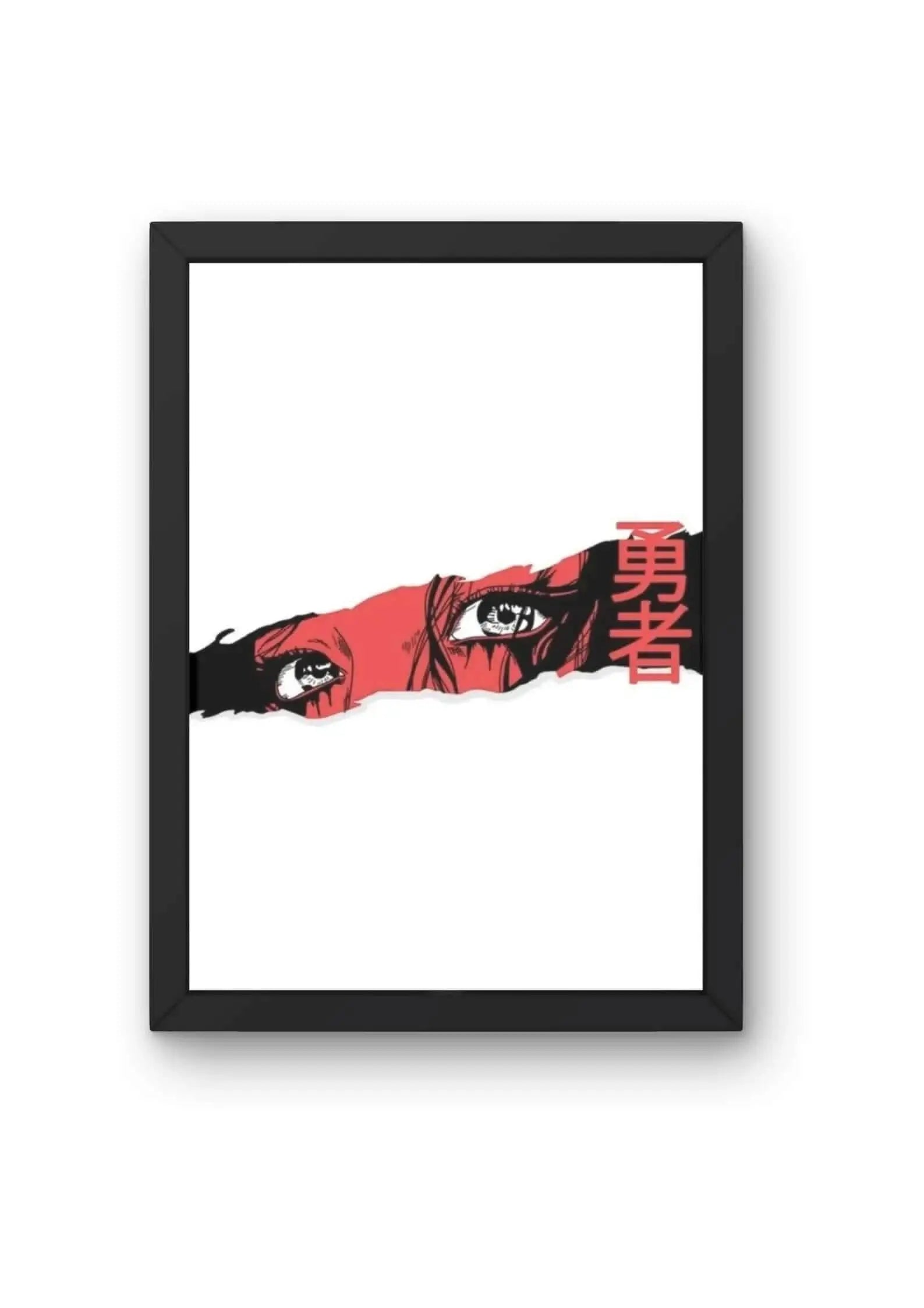 Eyes of the Hero Girl Poster CLADURE