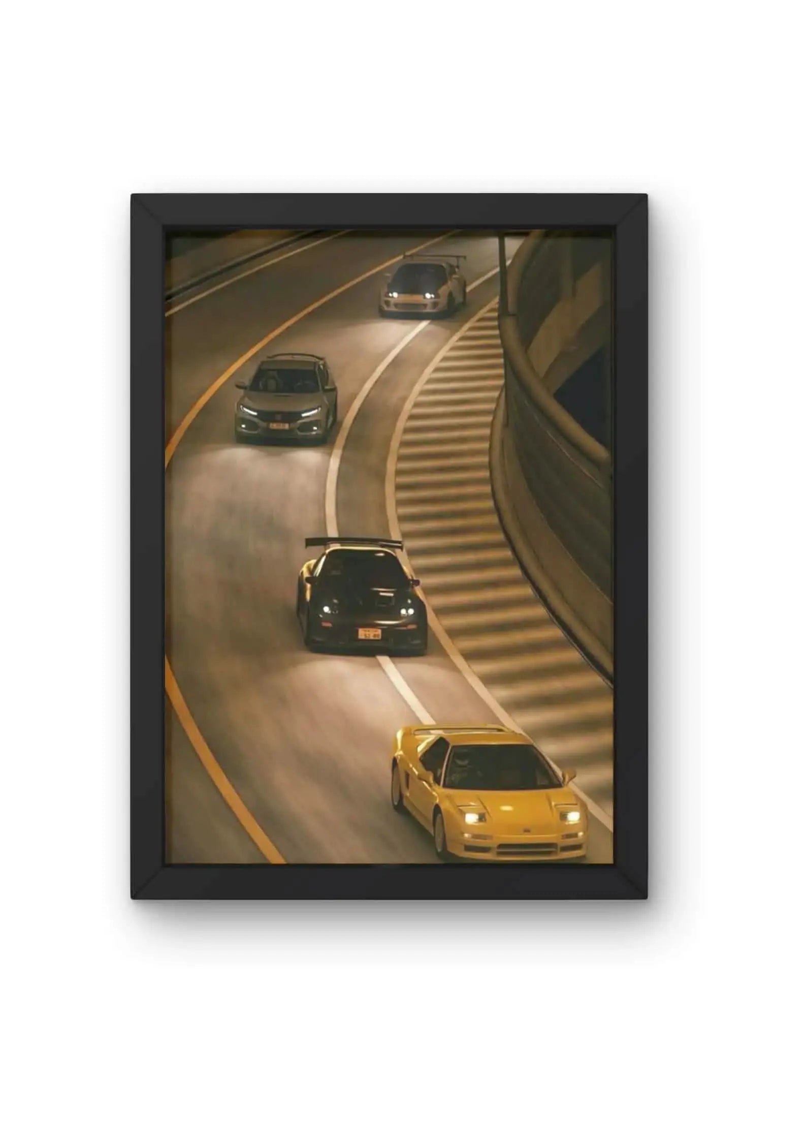 Asphalt Predators Cars Poster CLADURE