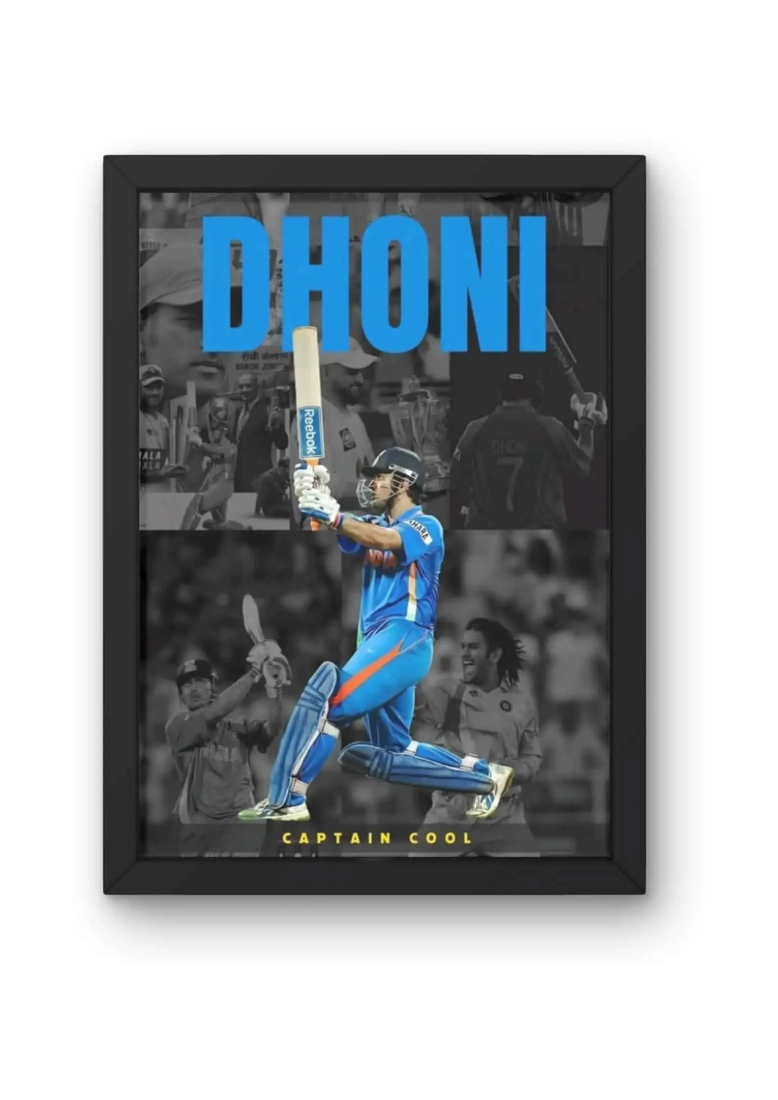 MS Dhoni: Captain Cool Poster CLADURE