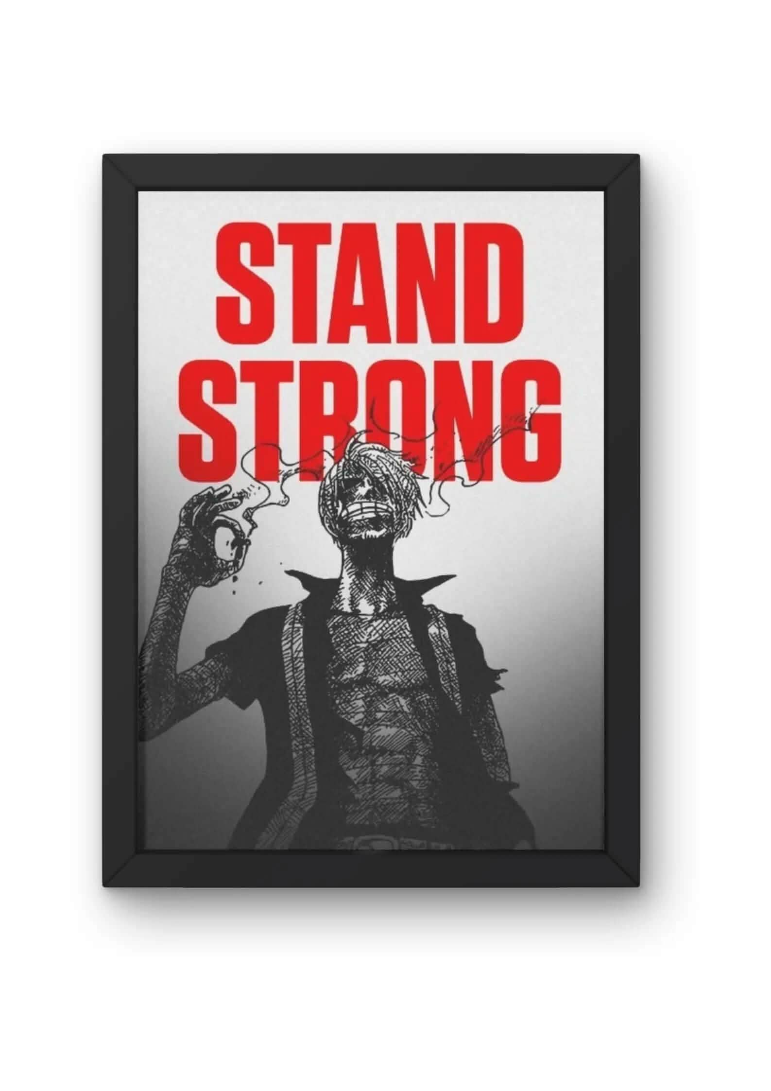 "Stand Strong Quote Poster product_type CLADURE"