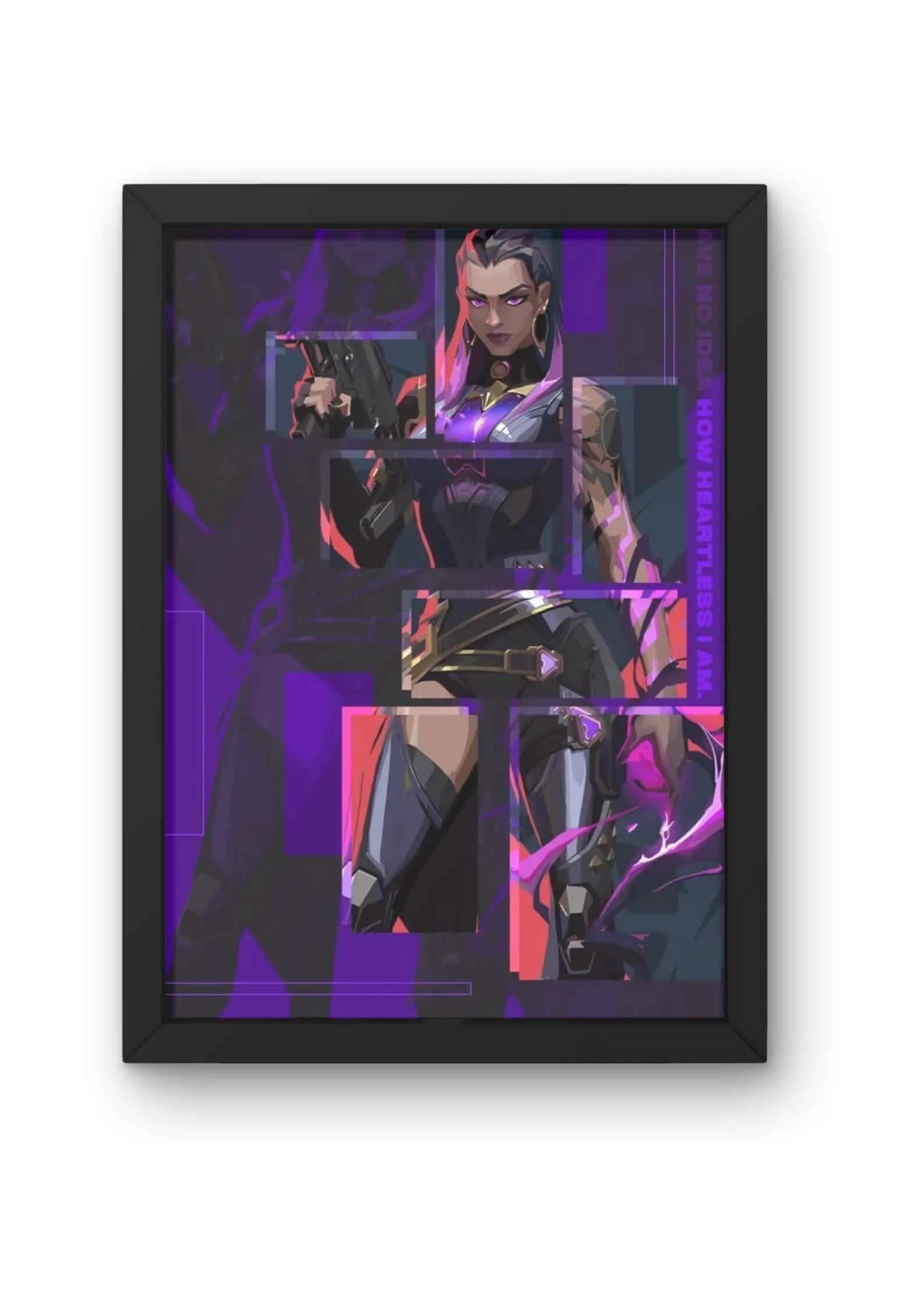 "Reyna (Valorant) Game Poster product_type CLADURE"