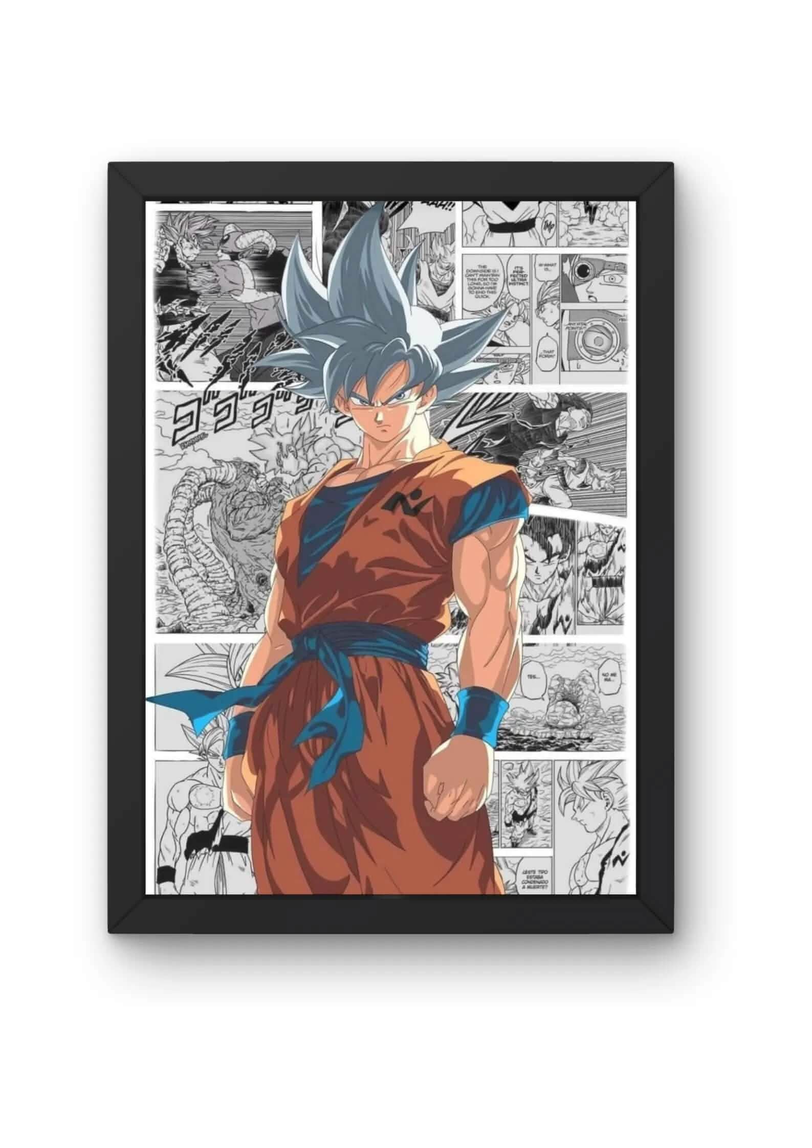 "The Saiyan's Story Anime Poster product_type CLADURE"