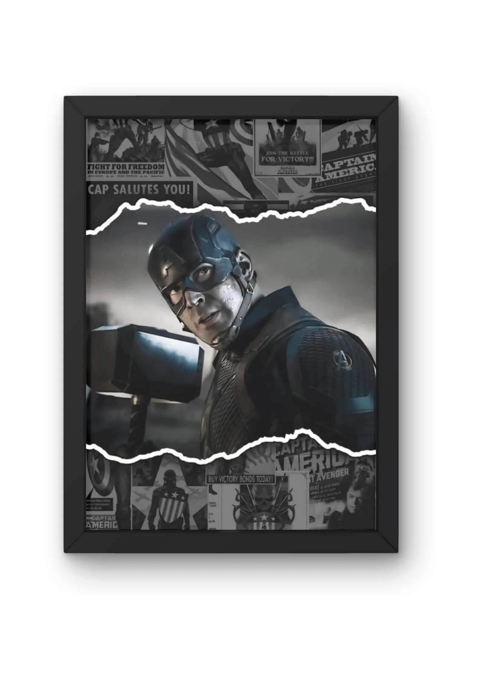 "The Worthy Captain Marvel Poster product_type CLADURE"