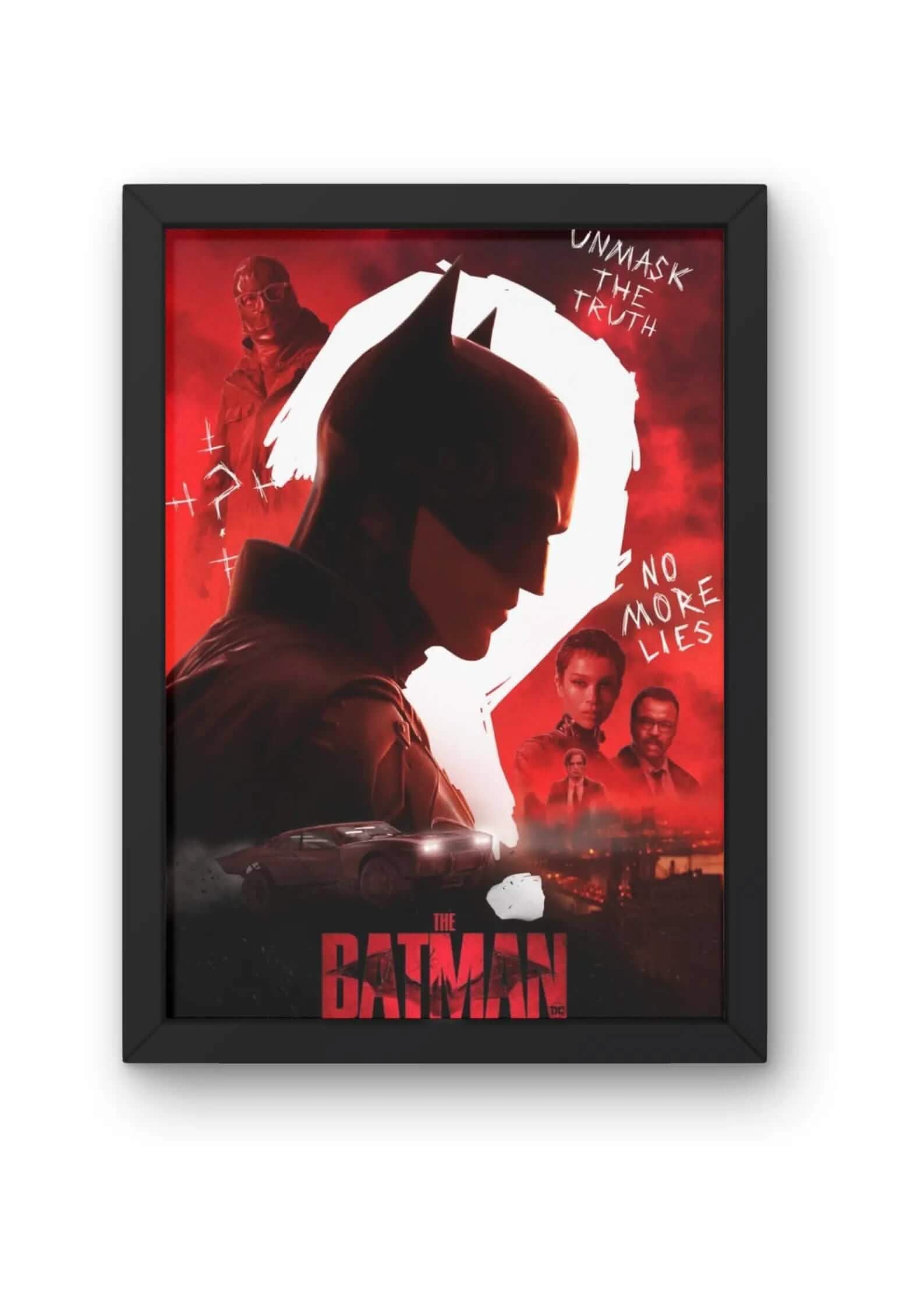 "Unmask The Truth DC Poster product_type CLADURE"