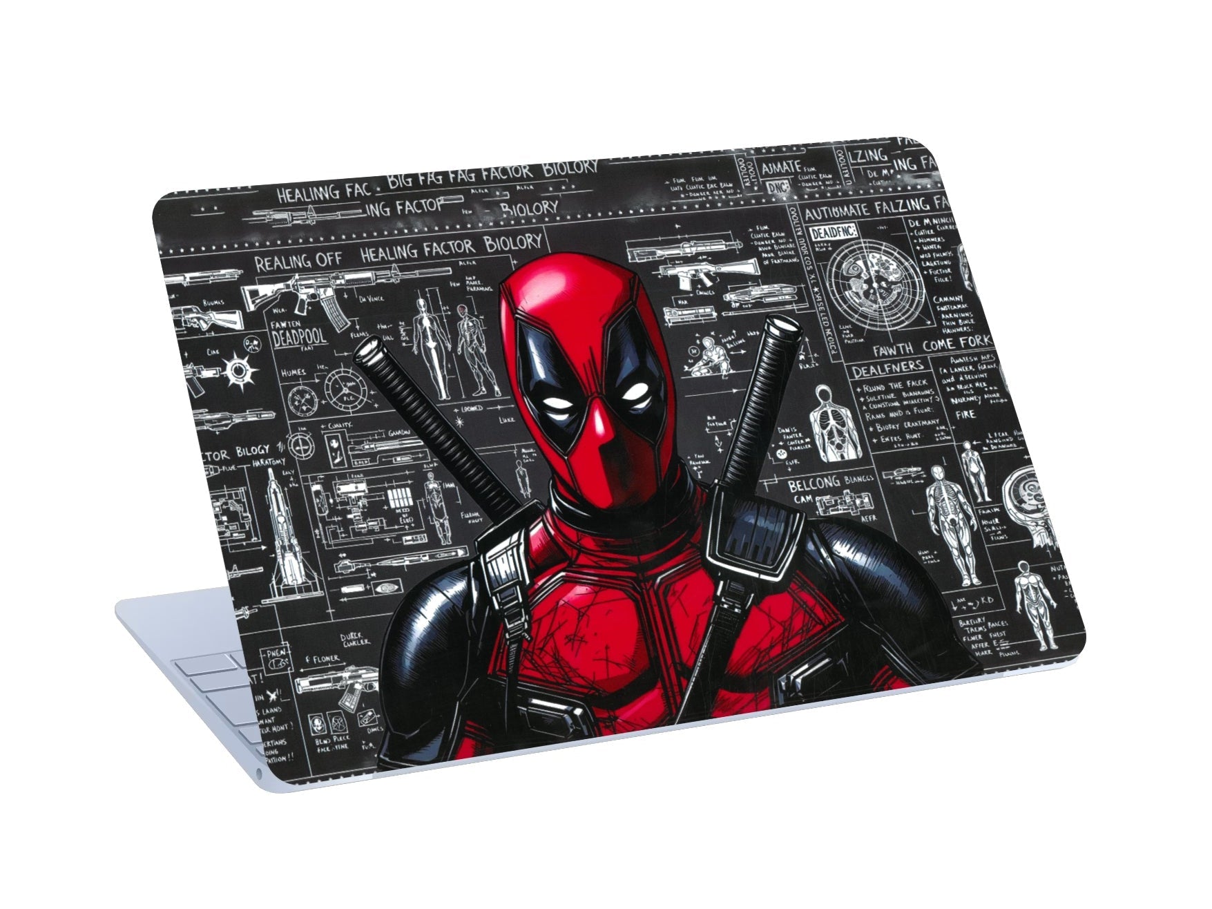 Deadpool Superhero Matte Laptop Skin CLADURE
