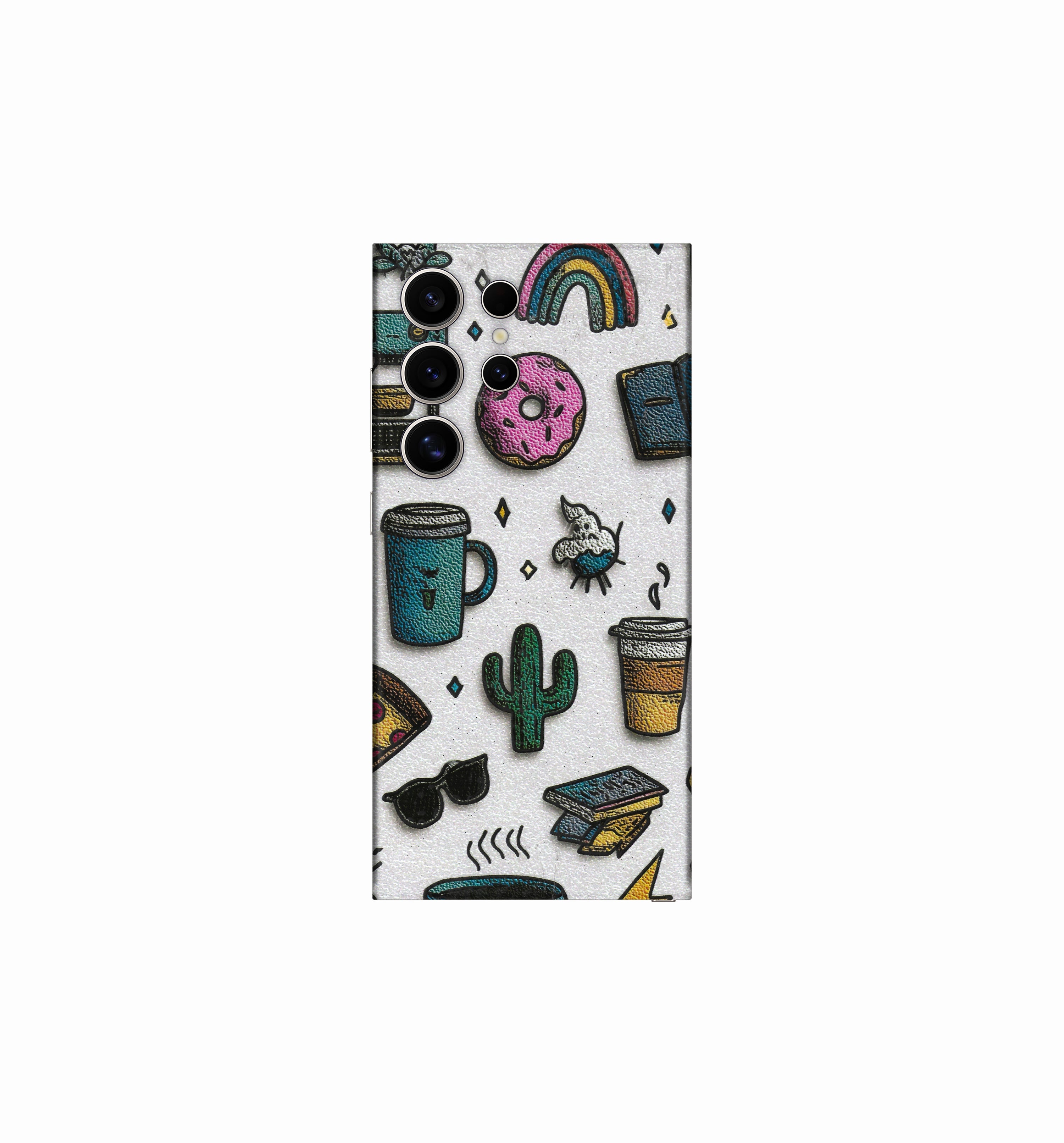 Donut Dreams – Aesthetic Doodle Phone Skin CLADURE Phone Skin
