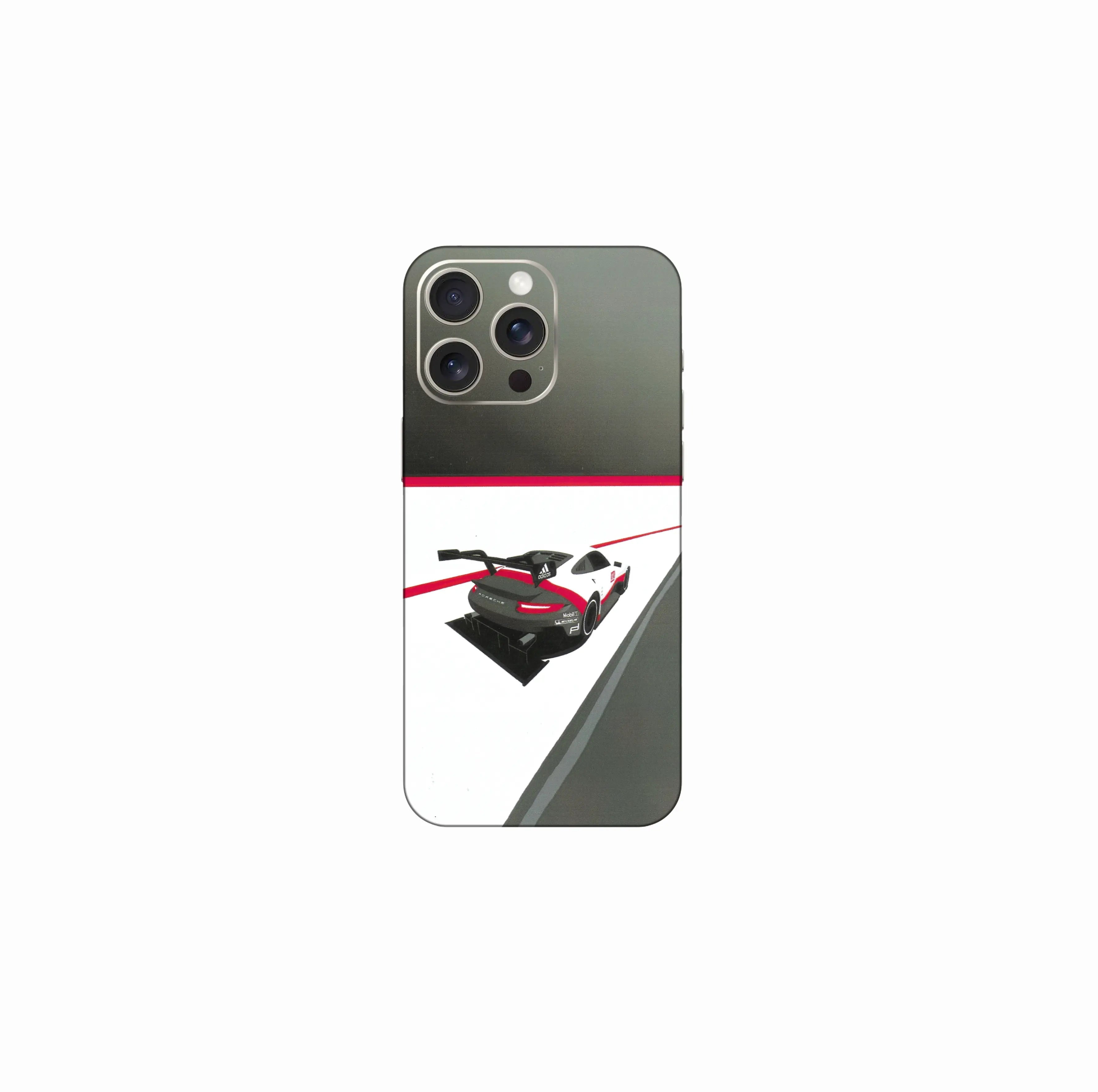 Black Porsche - Sports Car Phone Skin CLADURE Phone Skin